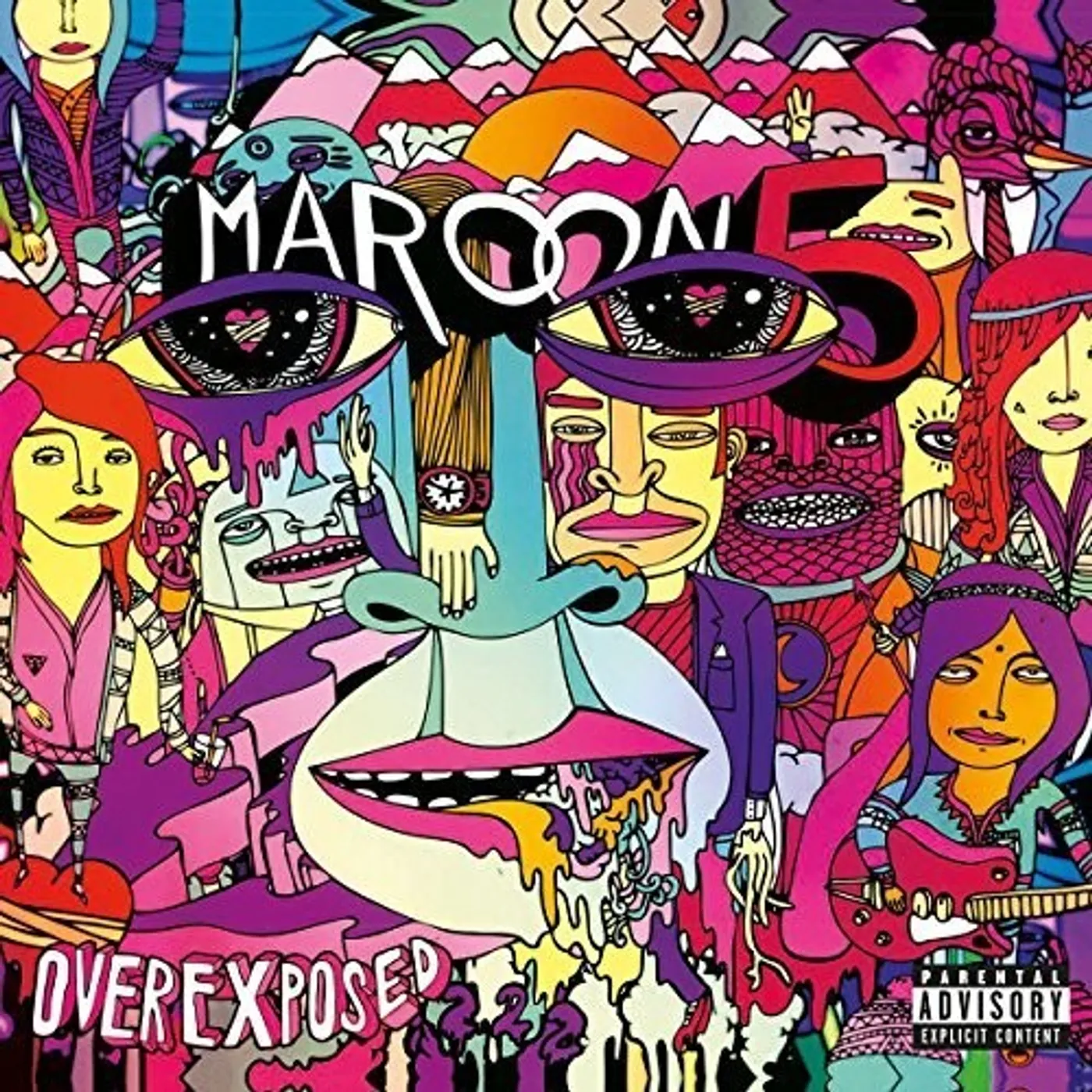 Maroon 5 LP Vinyl - Overexposed (Ogv)