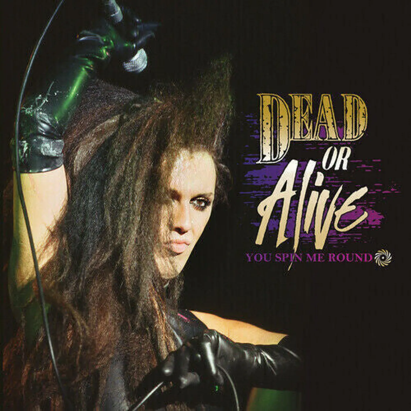 Dead Or Alive LP Vinyl - You Spin Me Round - Purple/Black Splatter (Blk)