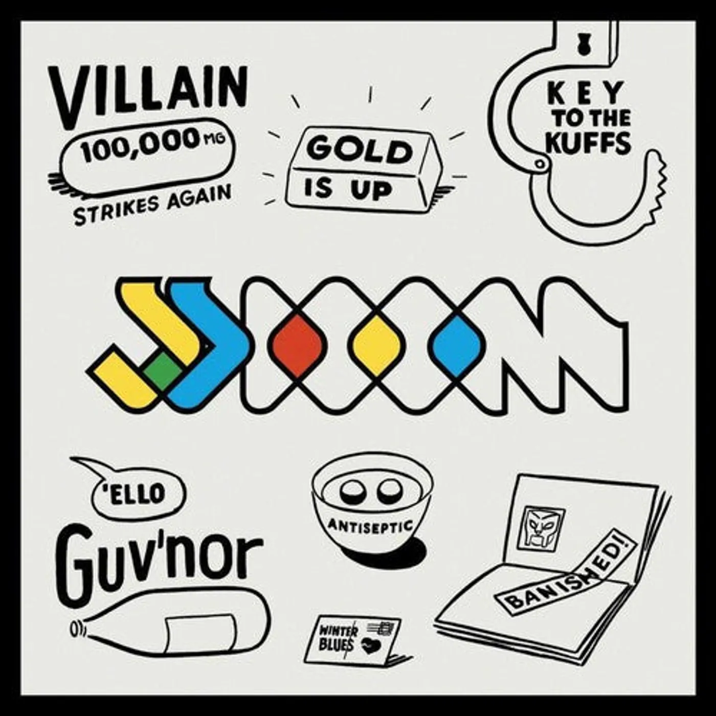 JJ DOOM LP Vinyl - Key To The Kuffs (Dlx)
