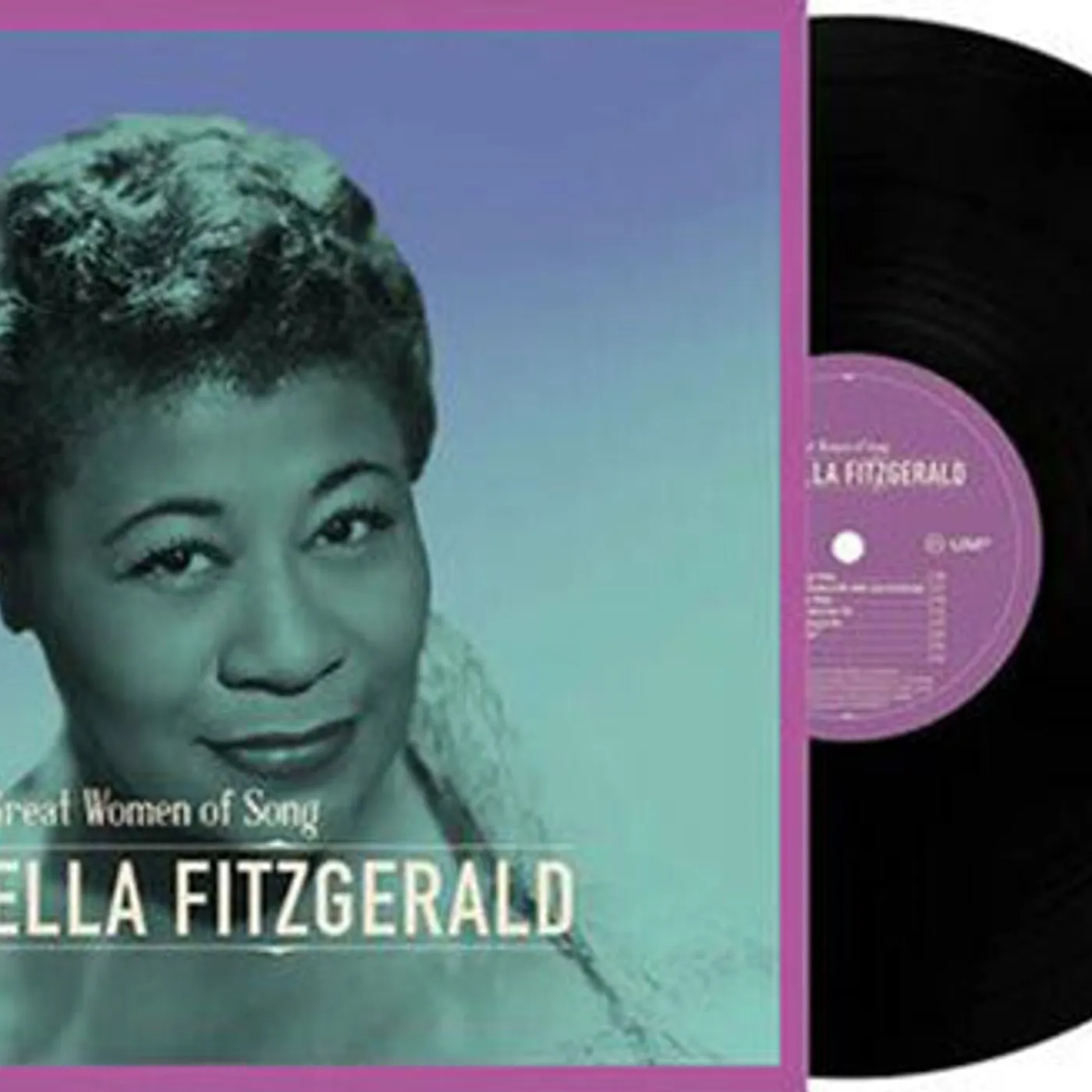 Ella Fitzgerald LP Vinyl - Great Women Of Song: Ella Fitzgerald