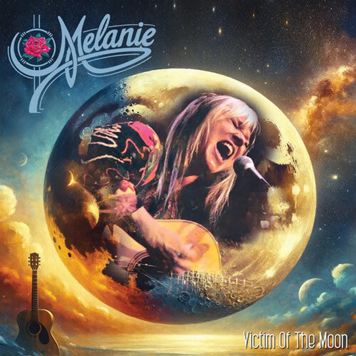Melanie LP Vinyl - Victim Of The Moon (Colv) (Ylw) (Reis)