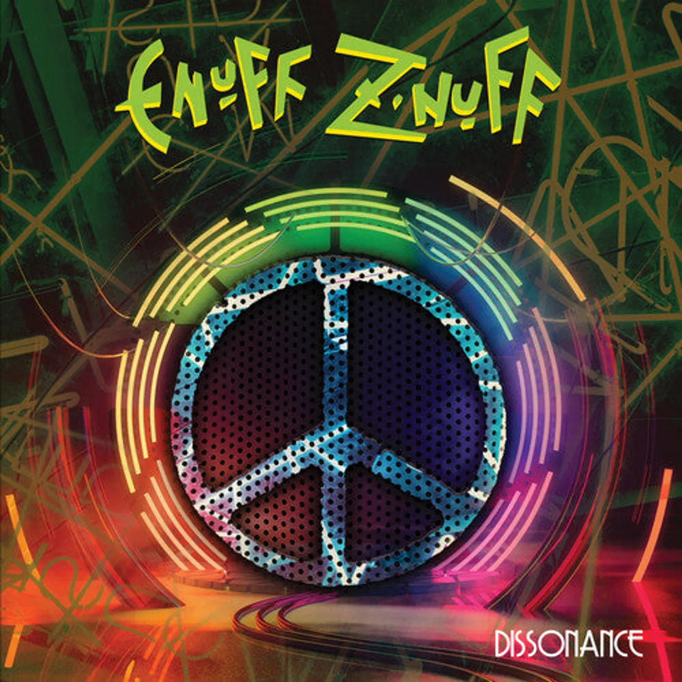 Enuff Z'Nuff LP Vinyl - Dissonance (Grn) (Ltd) (Pnk)