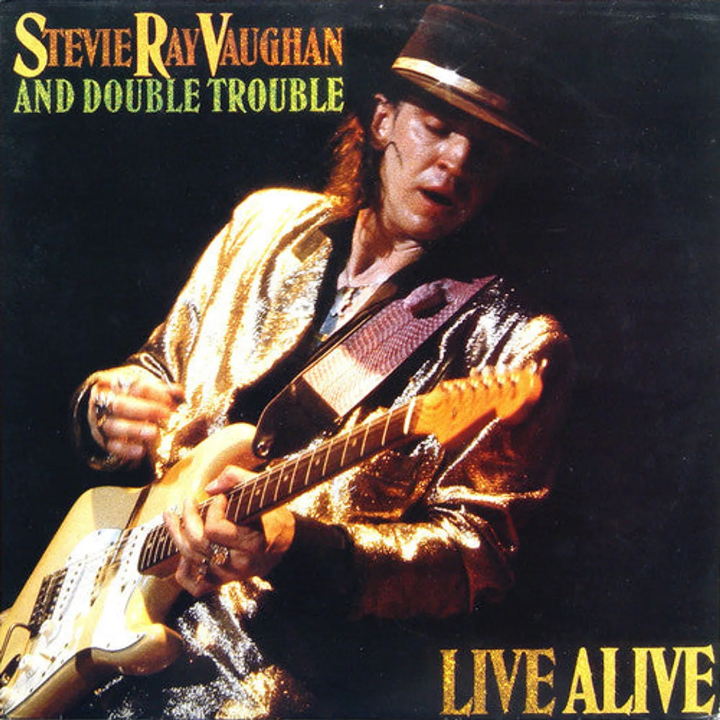 Stevie Ray Vaughan LP Vinyl - Live Alive (Hol)