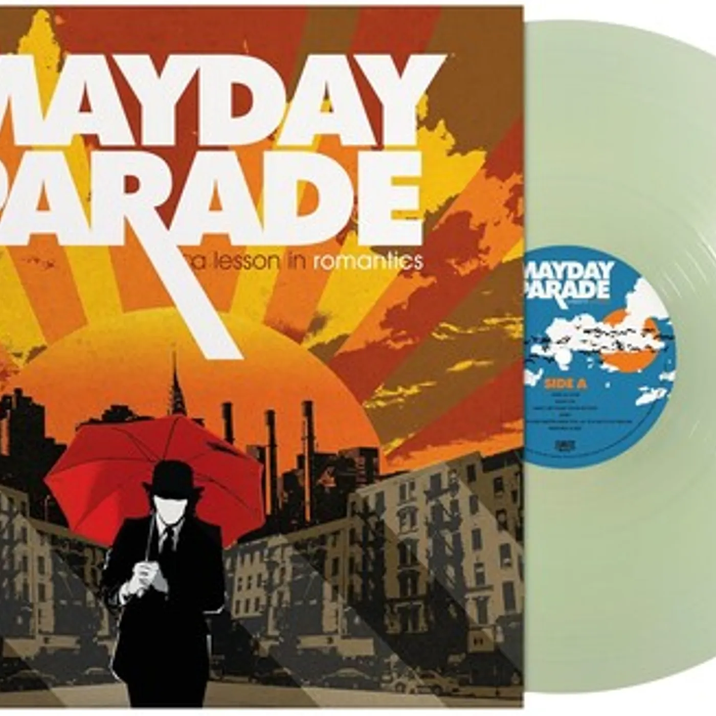 Mayday Parade LP Vinyl - Lesson In Romantics (Cbgr) (Cvnl)