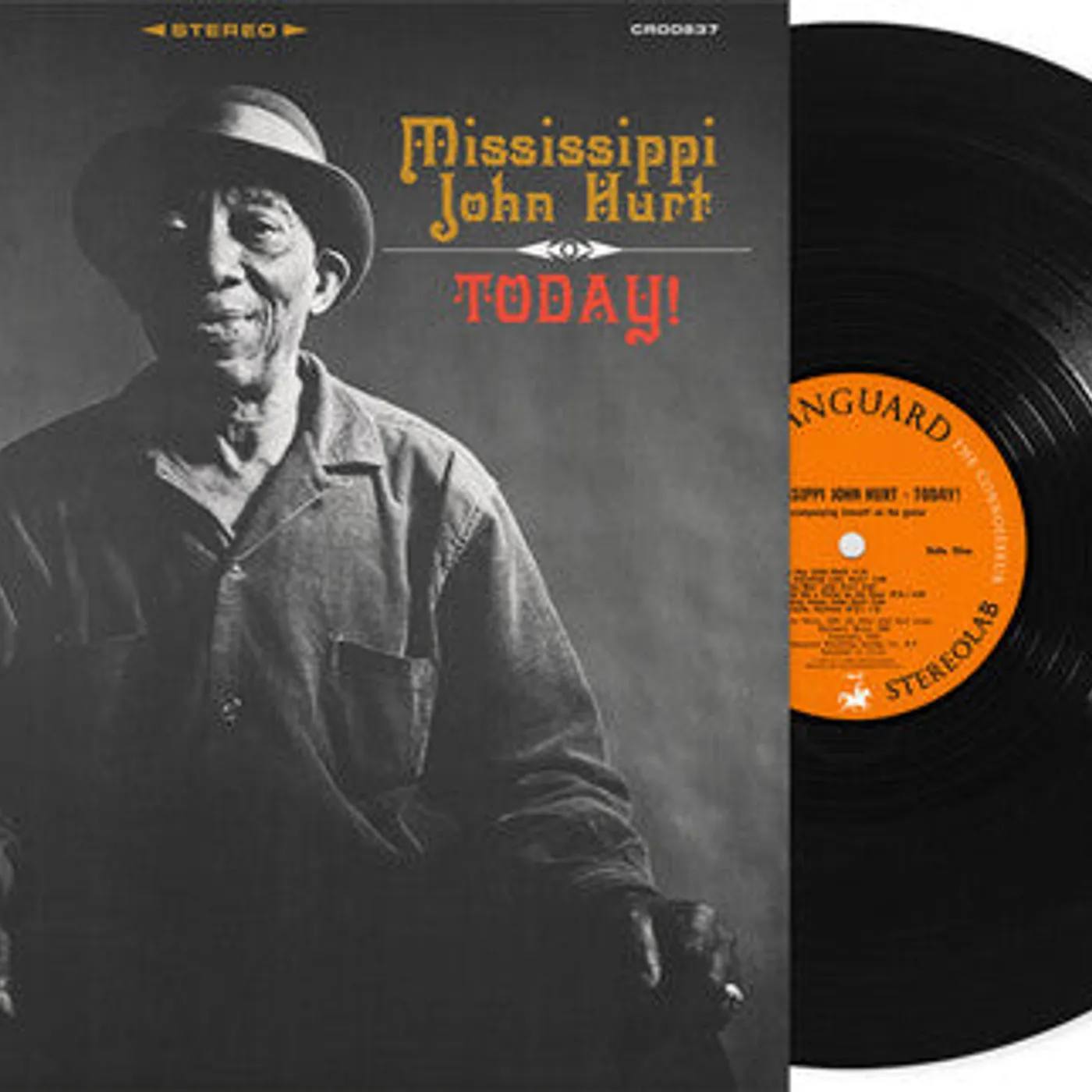 Mississippi John Hurt LP Vinyl - Today (Bluesville Acoustic Sound Series) (Ogv)