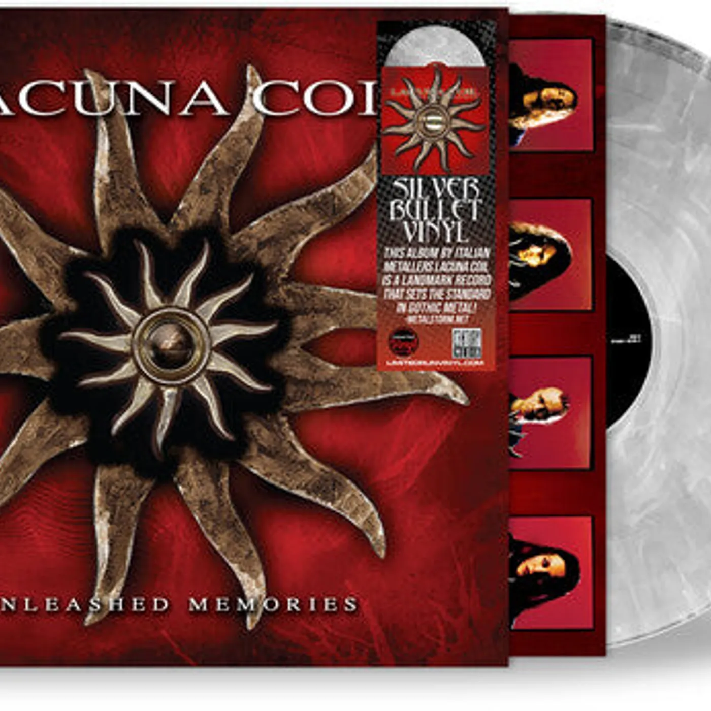 Lacuna Coil LP Vinyl - Unleashed Memories (Blk)