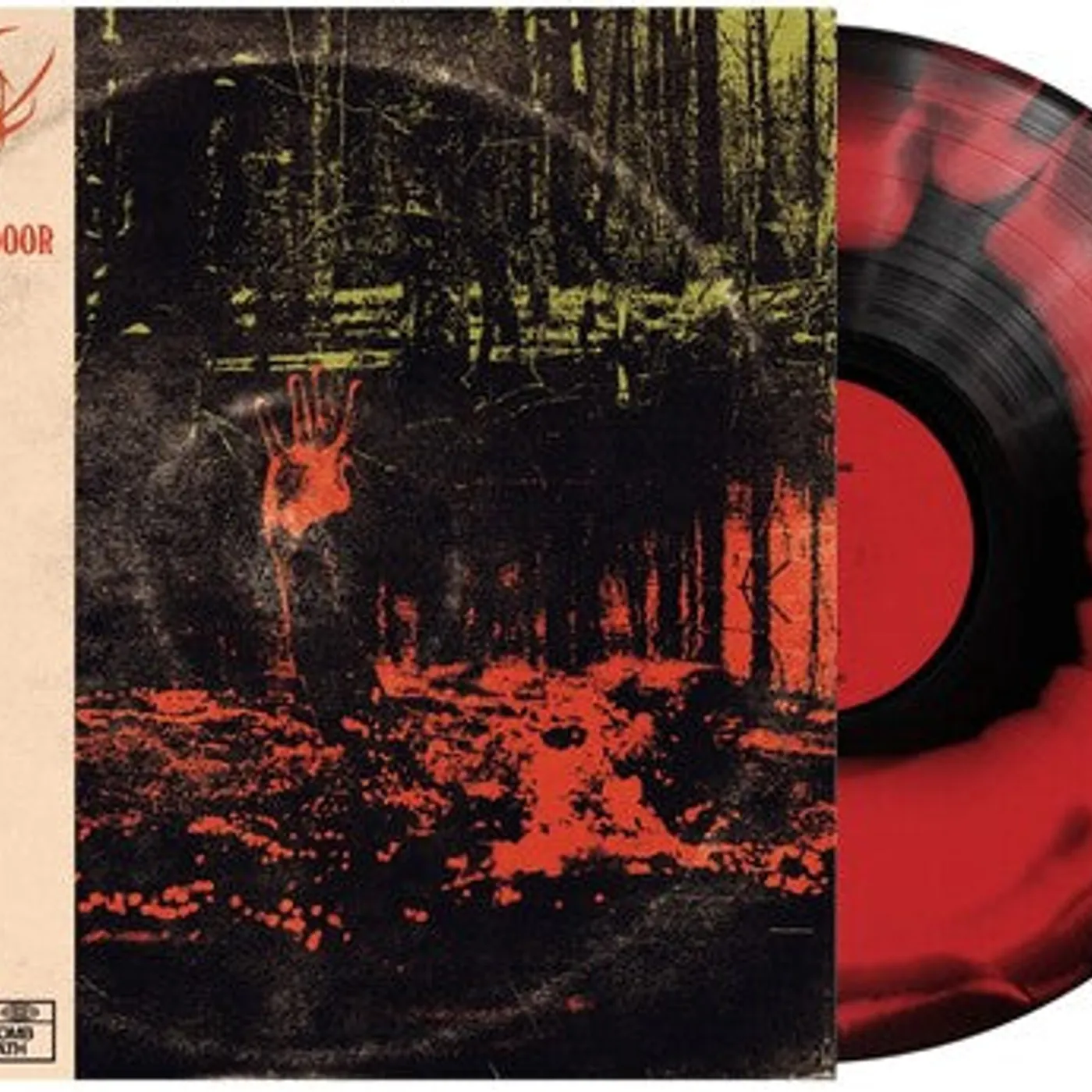 Alluvial LP Vinyl - Death Is But A Door - Black & Red Swirl (Blk)