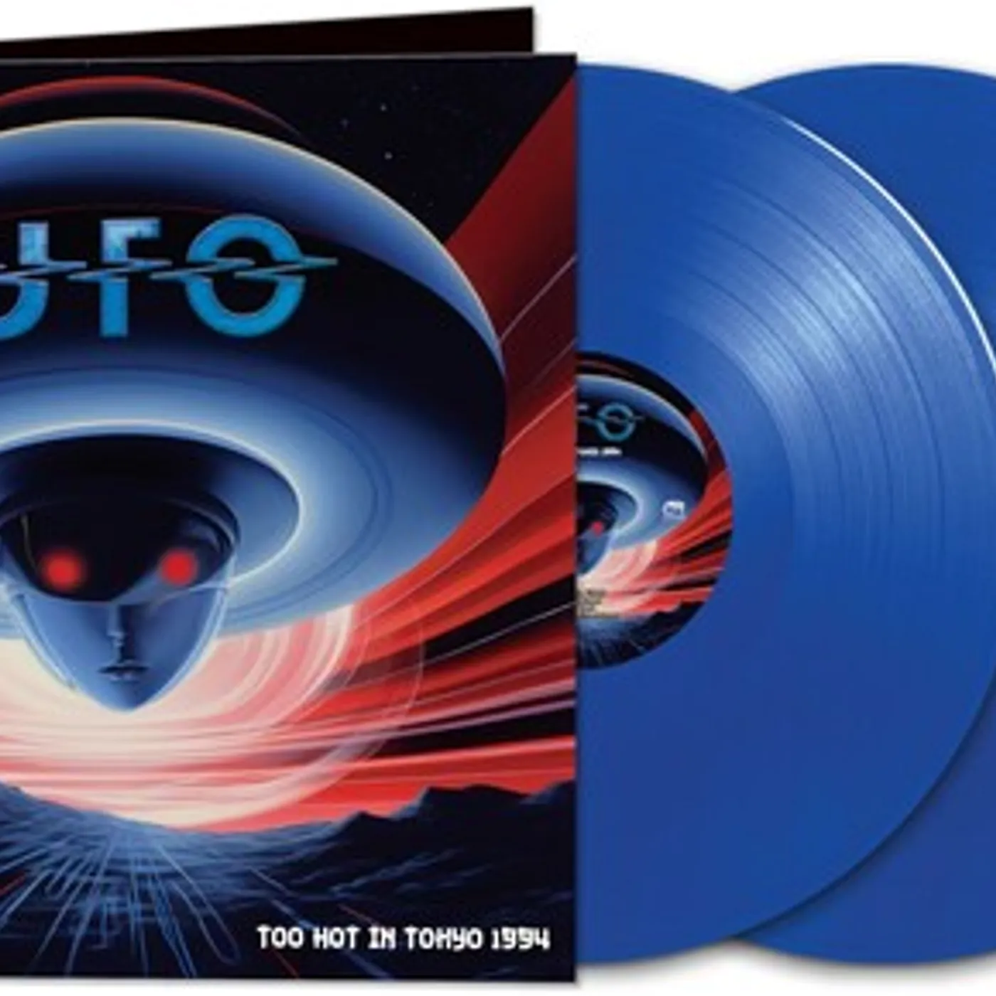 Ufo LP Vinyl - Too Hot In Tokyo 1994 - Blue