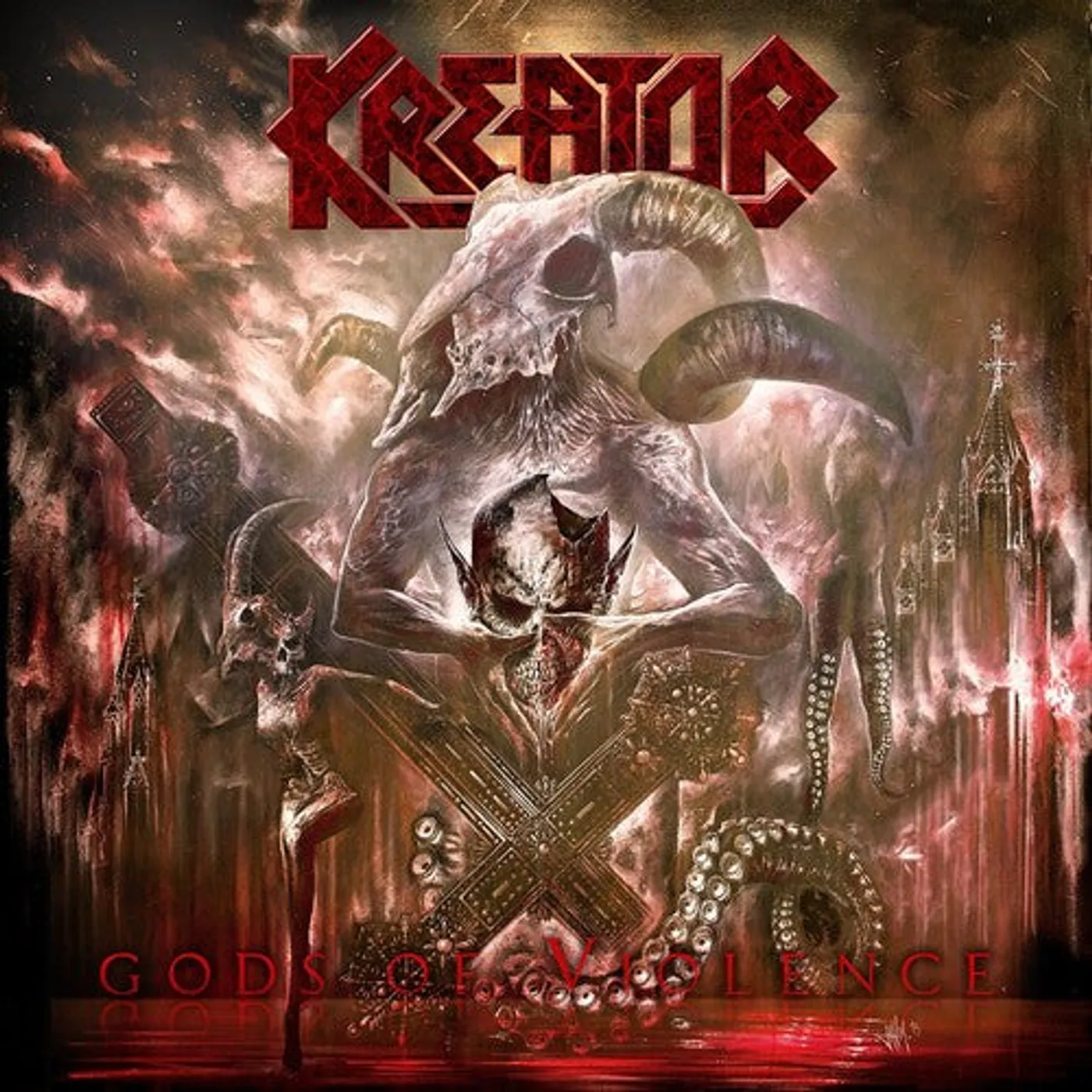 Kreator LP Vinyl - Gods Of Violence (Gate Fold)