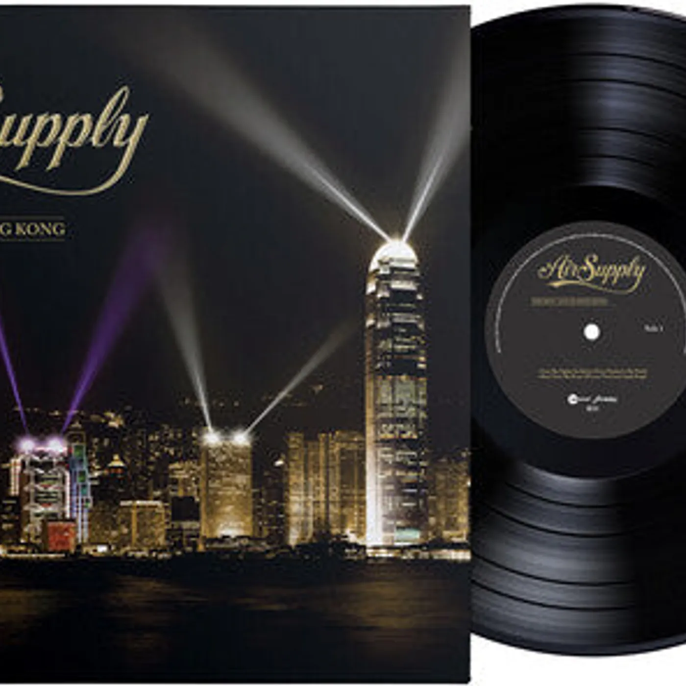 Air Supply LP Vinyl - Hits - Live In Hong Kong (Ogv)