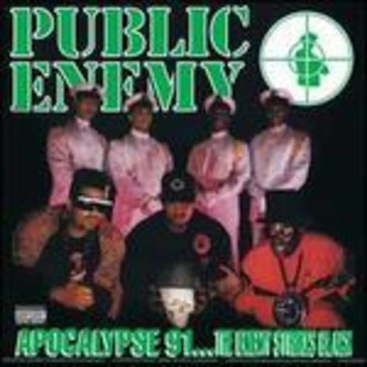 Public Enemy LP Vinyl - Apocalypse 91:The Enemy Strikes Black