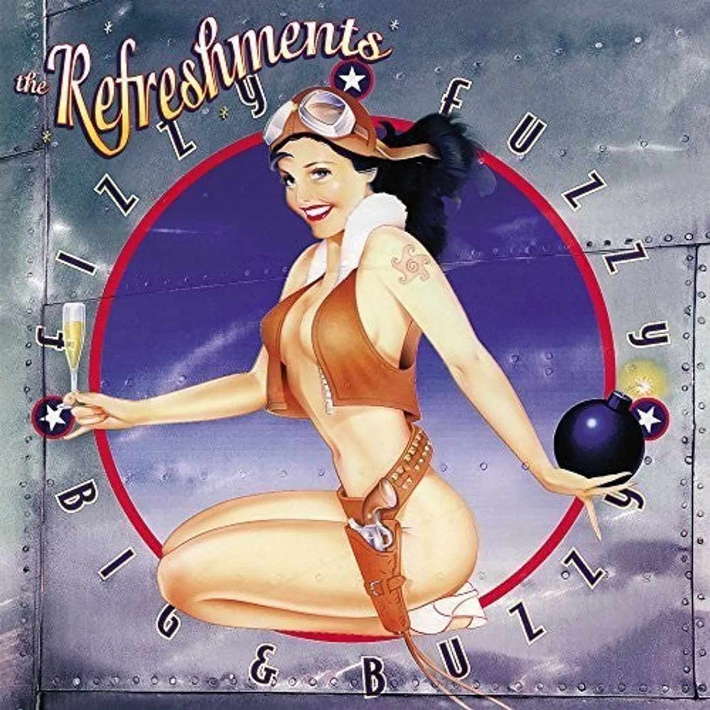 Refreshments LP Vinyl - Fizzy Fuzzy Big & Buzzy