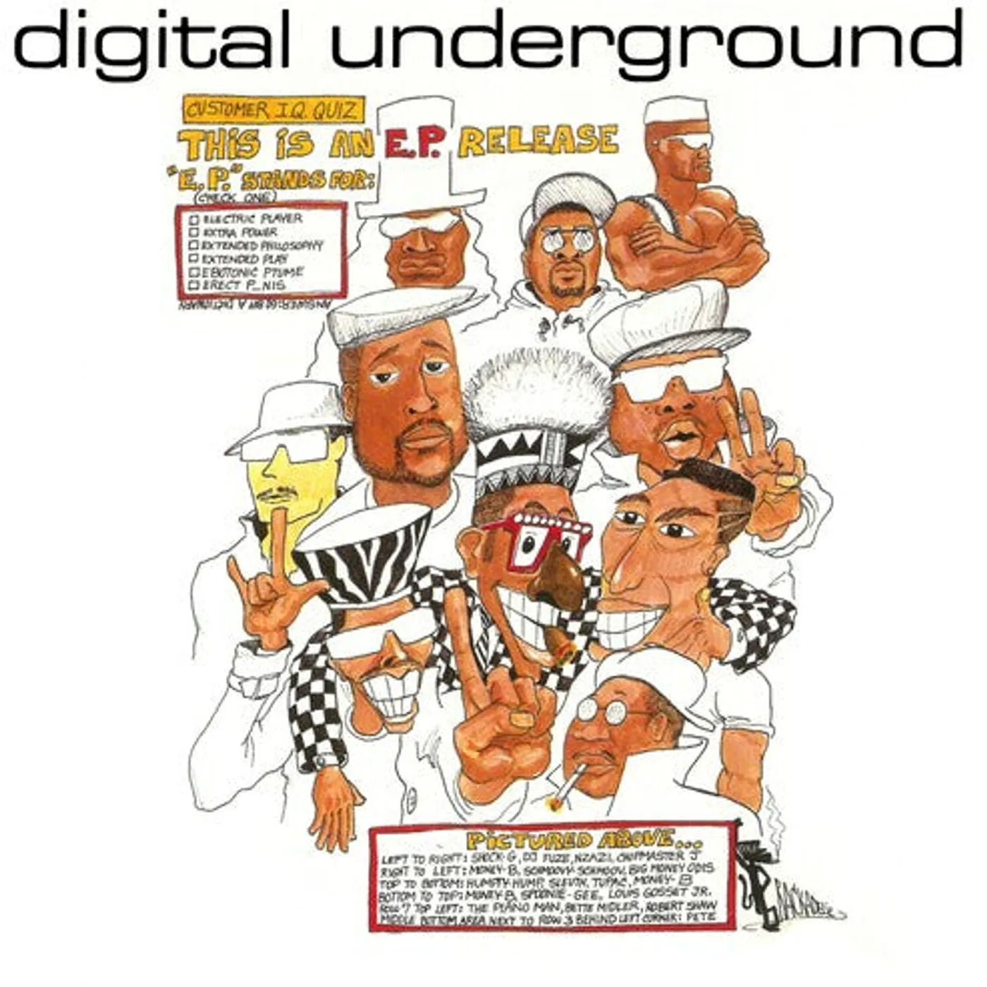 Digital Underground LP Vinyl - This Is An E.P. Release (Ofgv)
