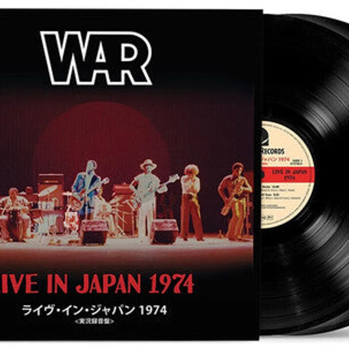 War LP Vinyl - Live In Japan 1974