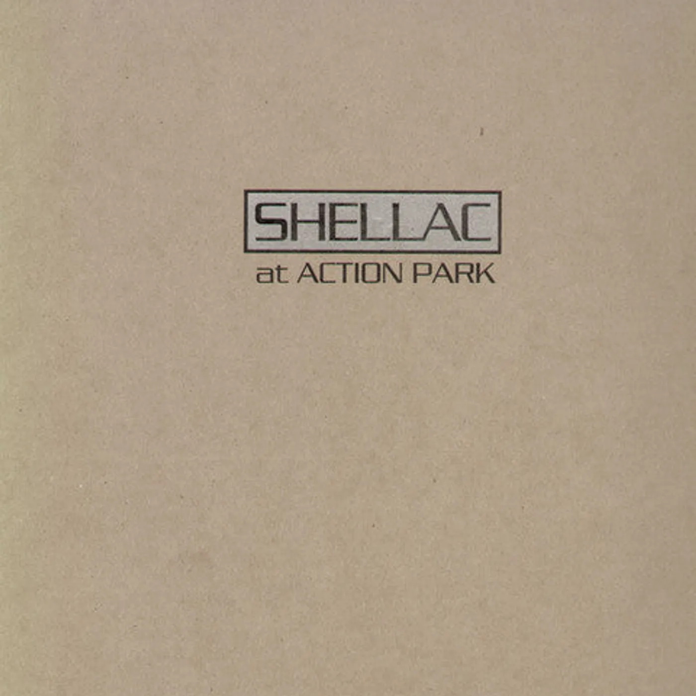 Shellac LP Vinyl - At Action Park