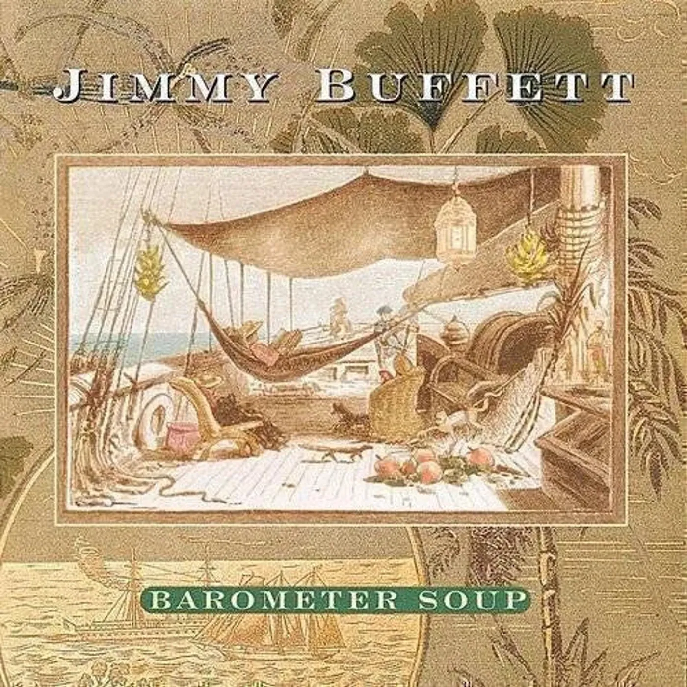 Jimmy Buffett LP Vinyl - Barometer Soup