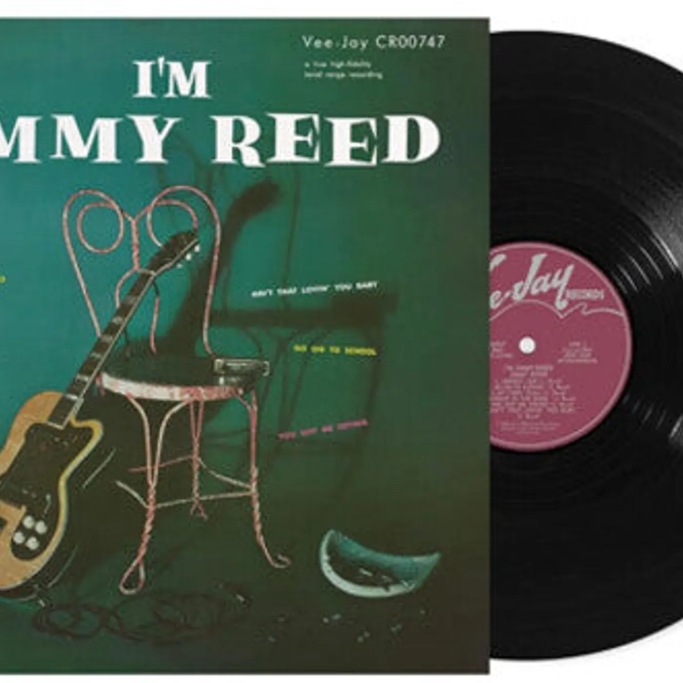 Jimmy Reed LP Vinyl - I'M Jimmy Reed (Bluesville Acoustic Sounds Series)
