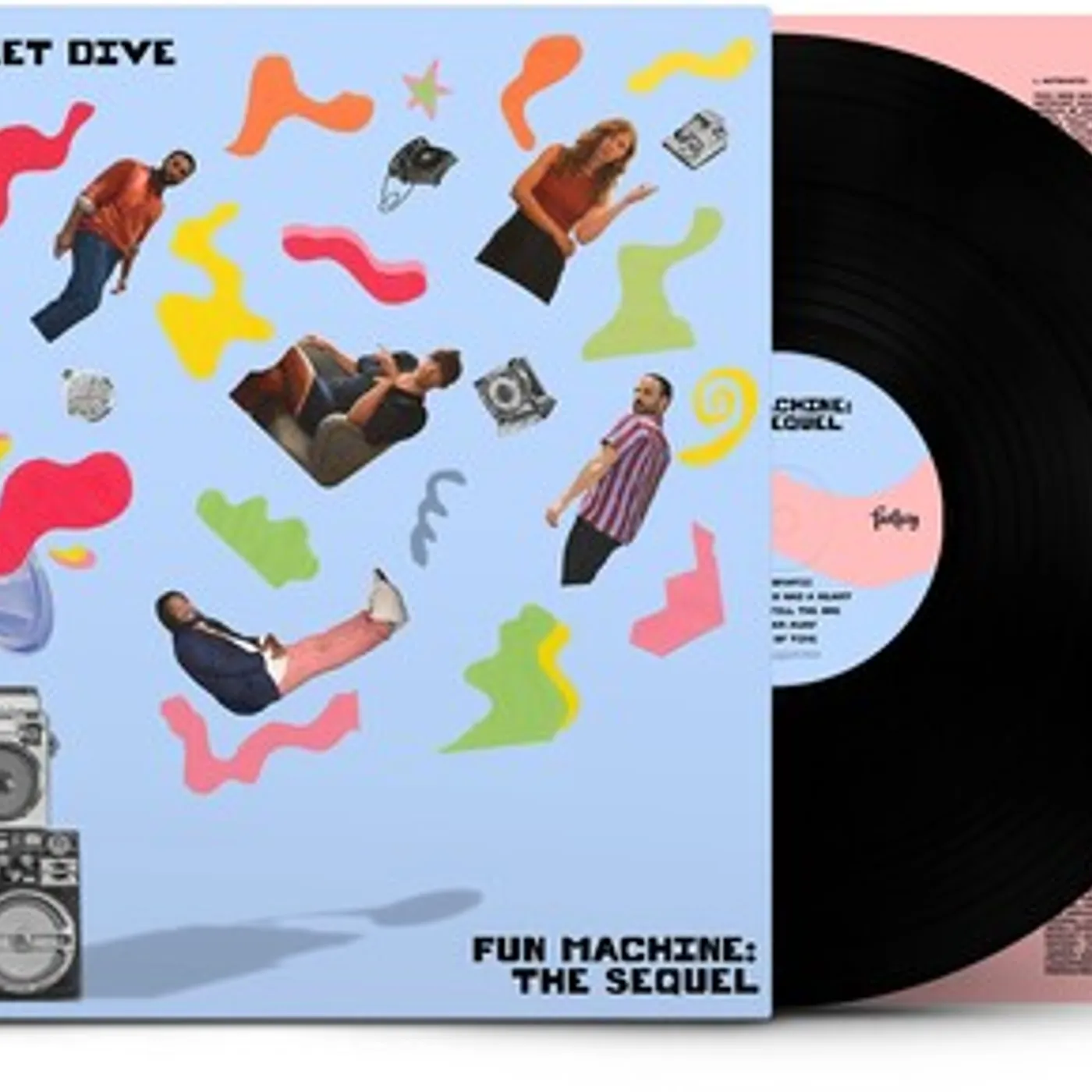 Lake Street Dive LP Vinyl - Fun Machine: The Sequel (Ogv)