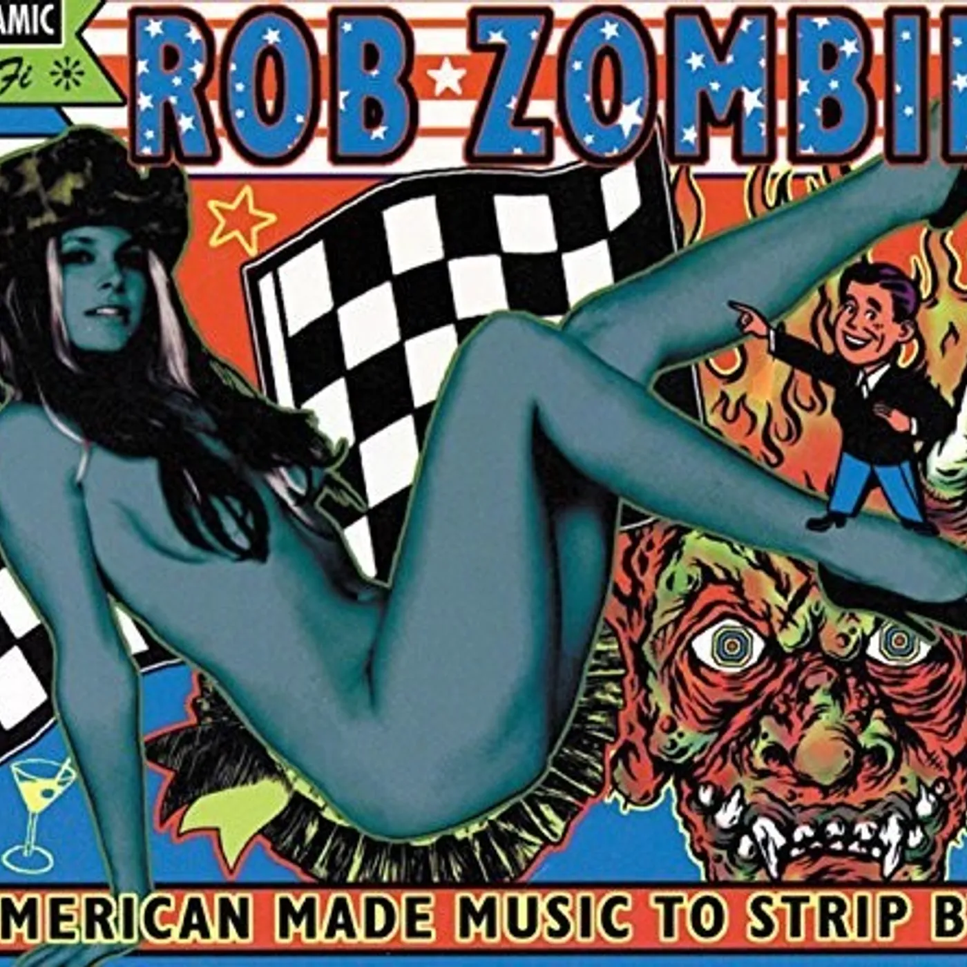 Rob Zombie LP Vinyl - American Made Music To Strip By