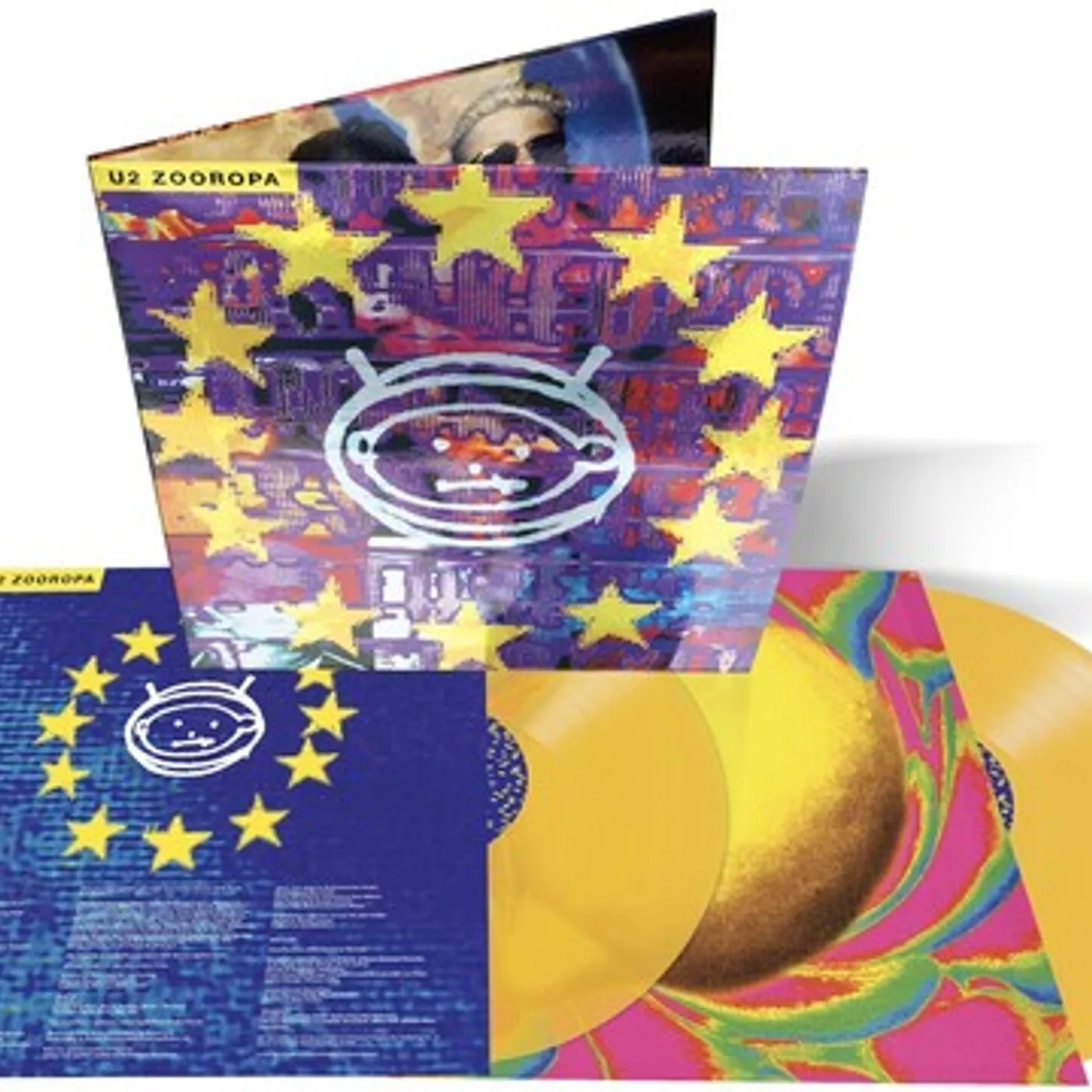 U2 LP Vinyl - Zooropa (Cvnl) (Ltd) (Ylw)