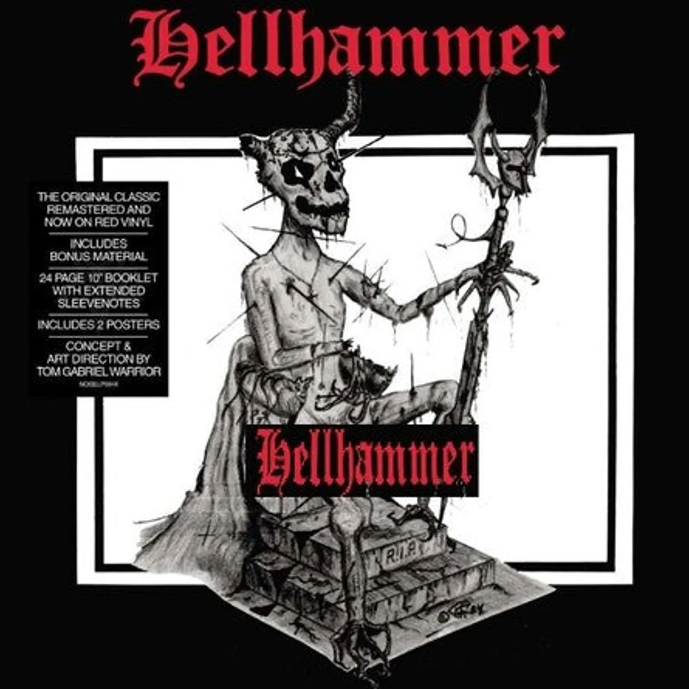 Hellhammer LP Vinyl - Apocalyptic Raids