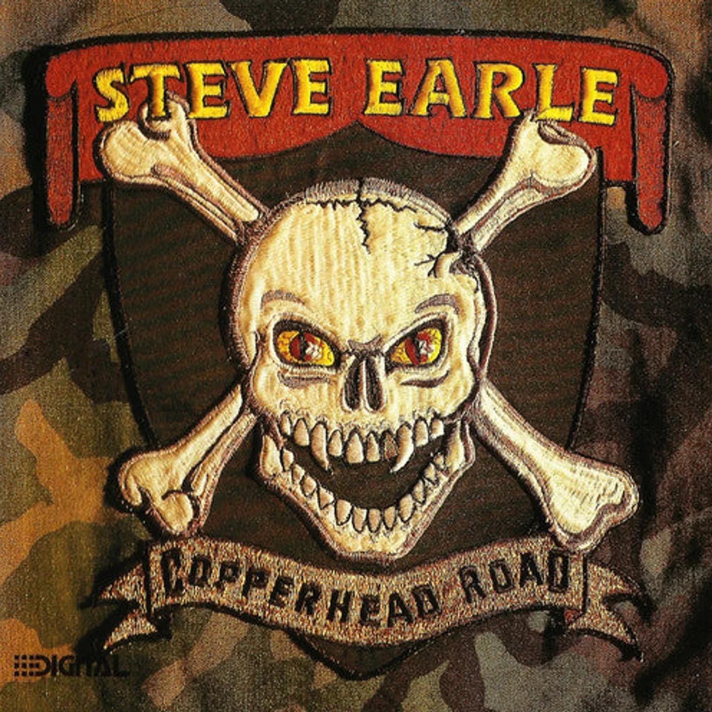 Steve Earle LP Vinyl - Copperhead Road