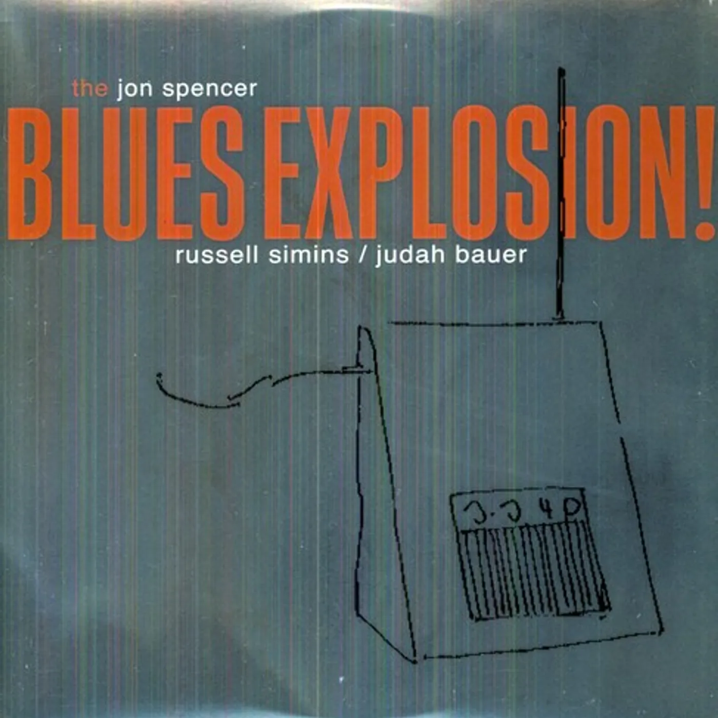 The Jon Spencer Blues Explosion LP Vinyl - Orange