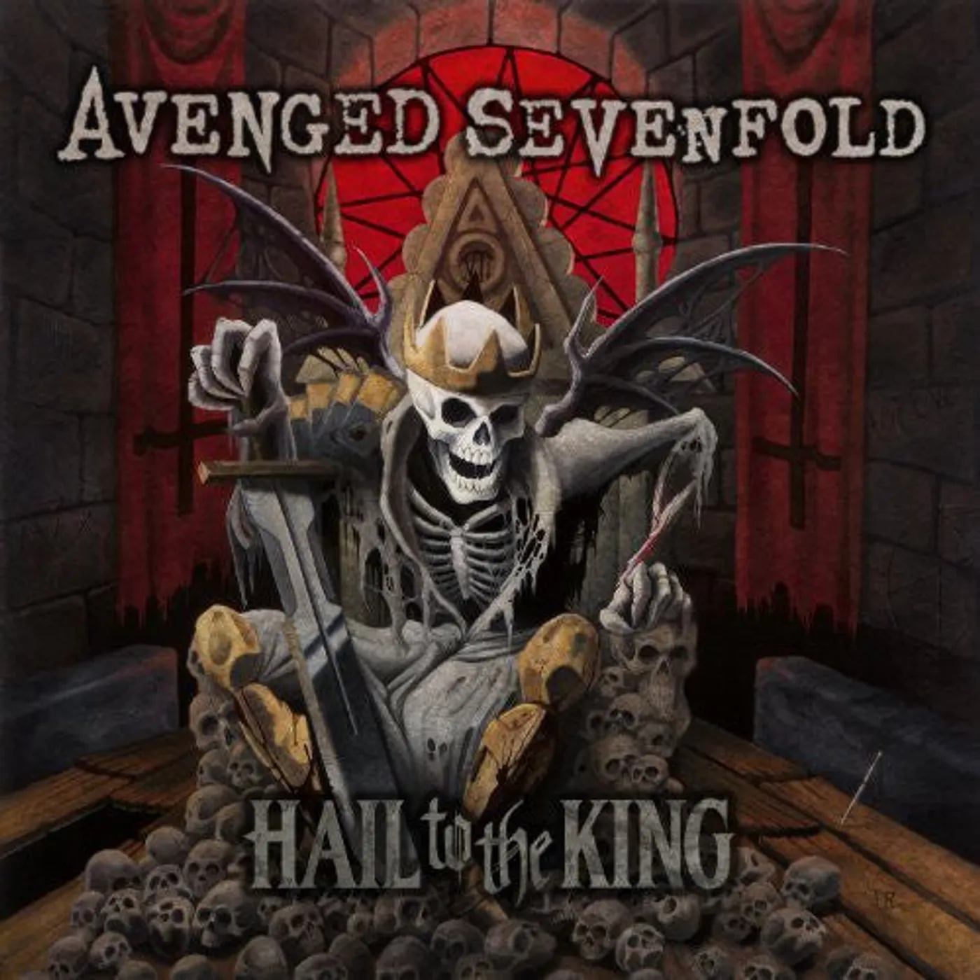 Avenged Sevenfold LP Vinyl - Hail To The King (Dlcd)