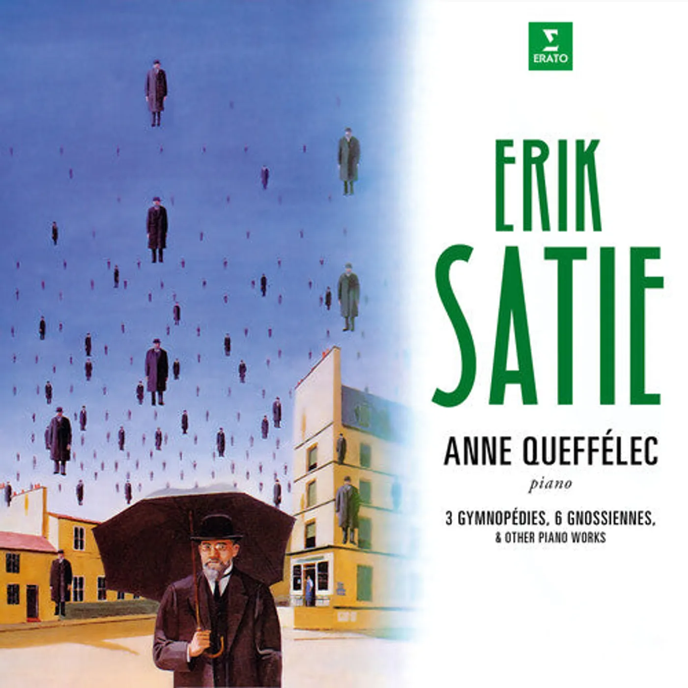 Anne Queffélec LP Vinyl - Satie: Gymnopedies Gnossiennes & Other Piano Works