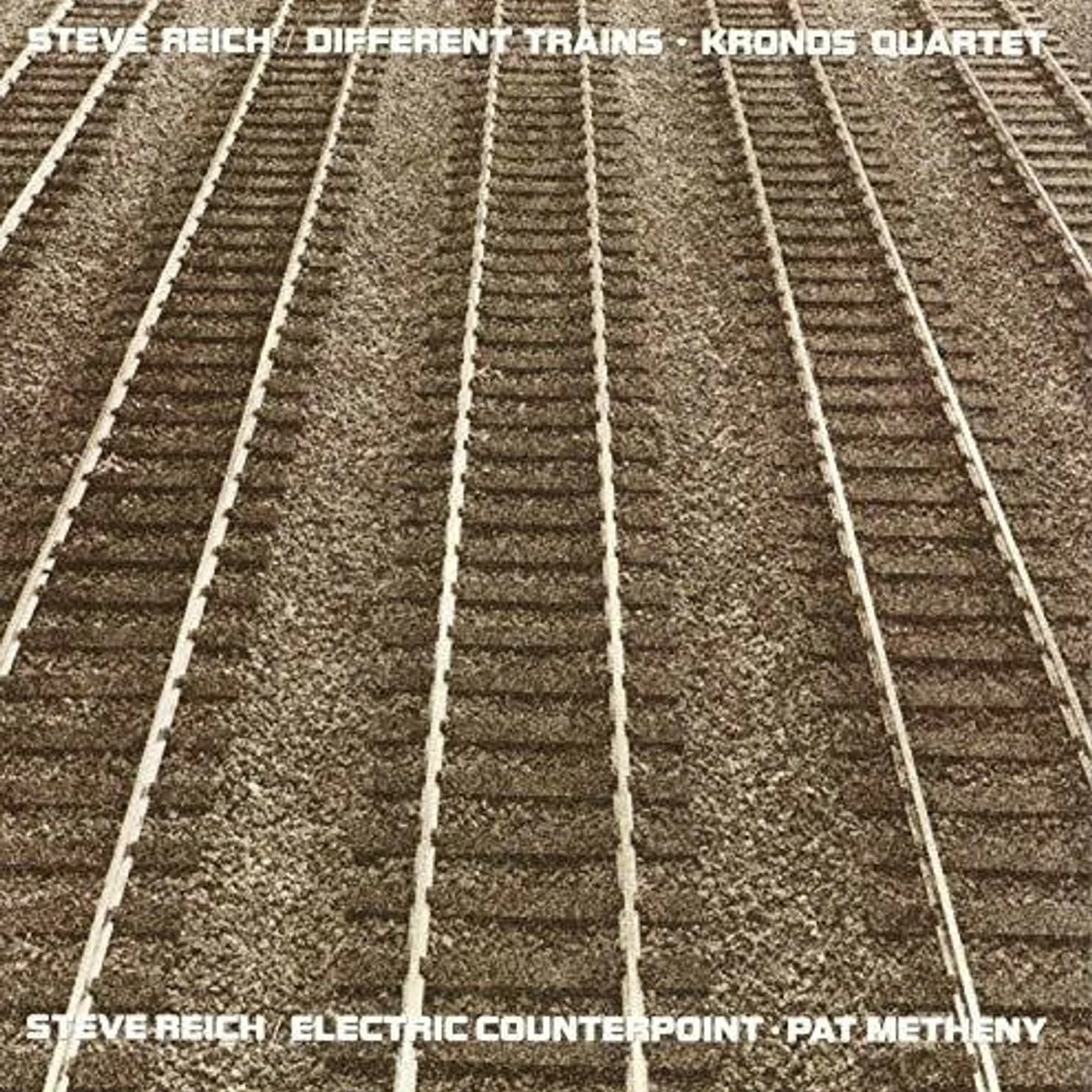 Steve Reich LP Vinyl - Different Trains / Electric Counterpoint