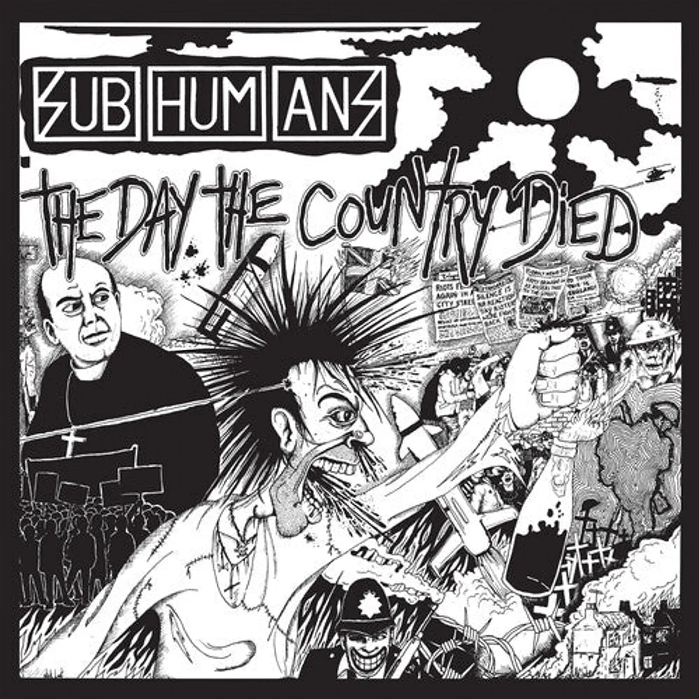 Subhumans LP Vinyl - Day The Country Died