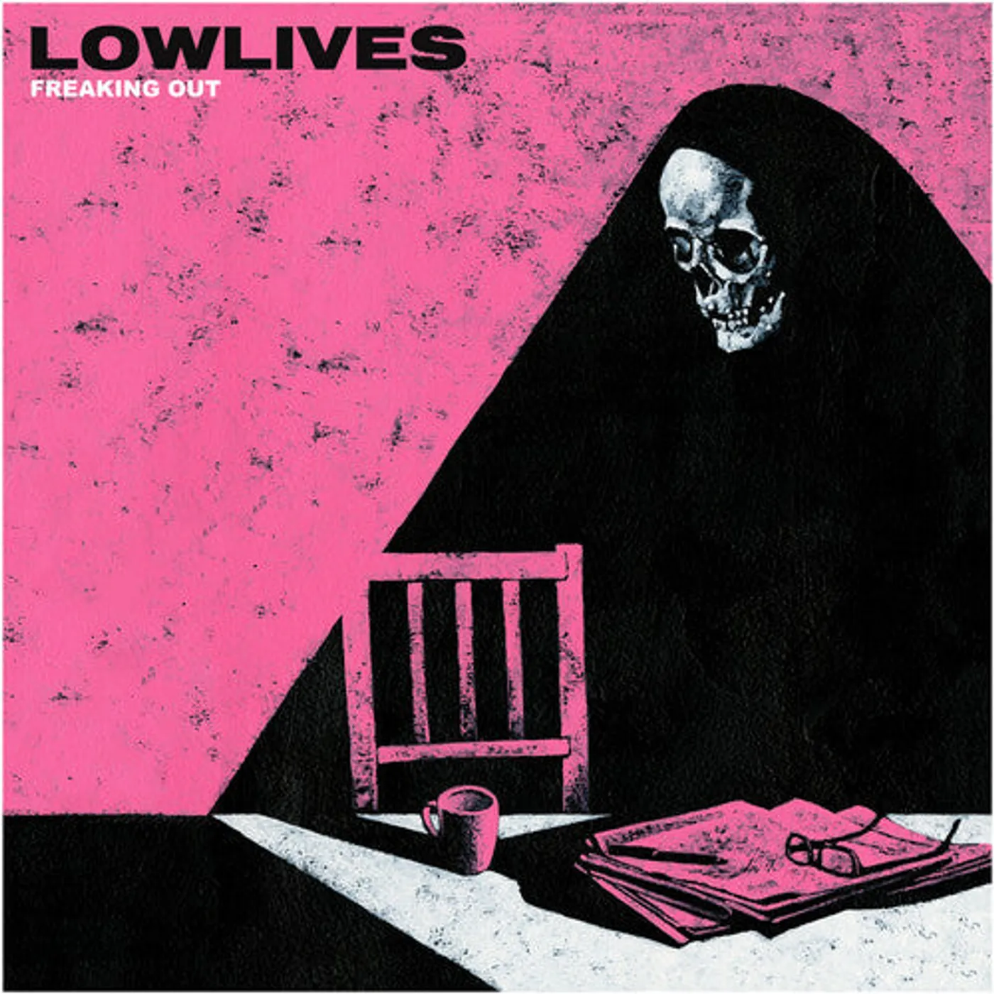 Lowlives LP Vinyl - Freaking Out - Transparent