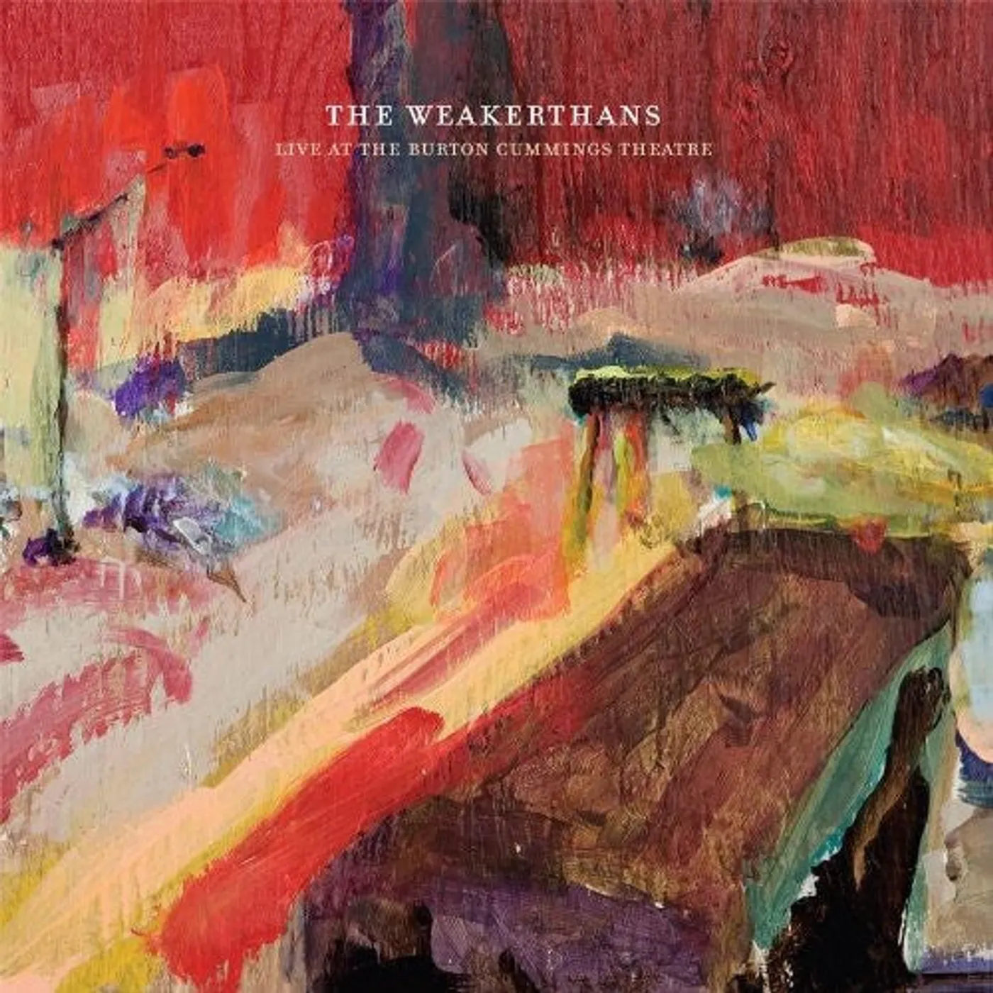 The Weakerthans LP Vinyl - Live At The Burton Cummings Theatre