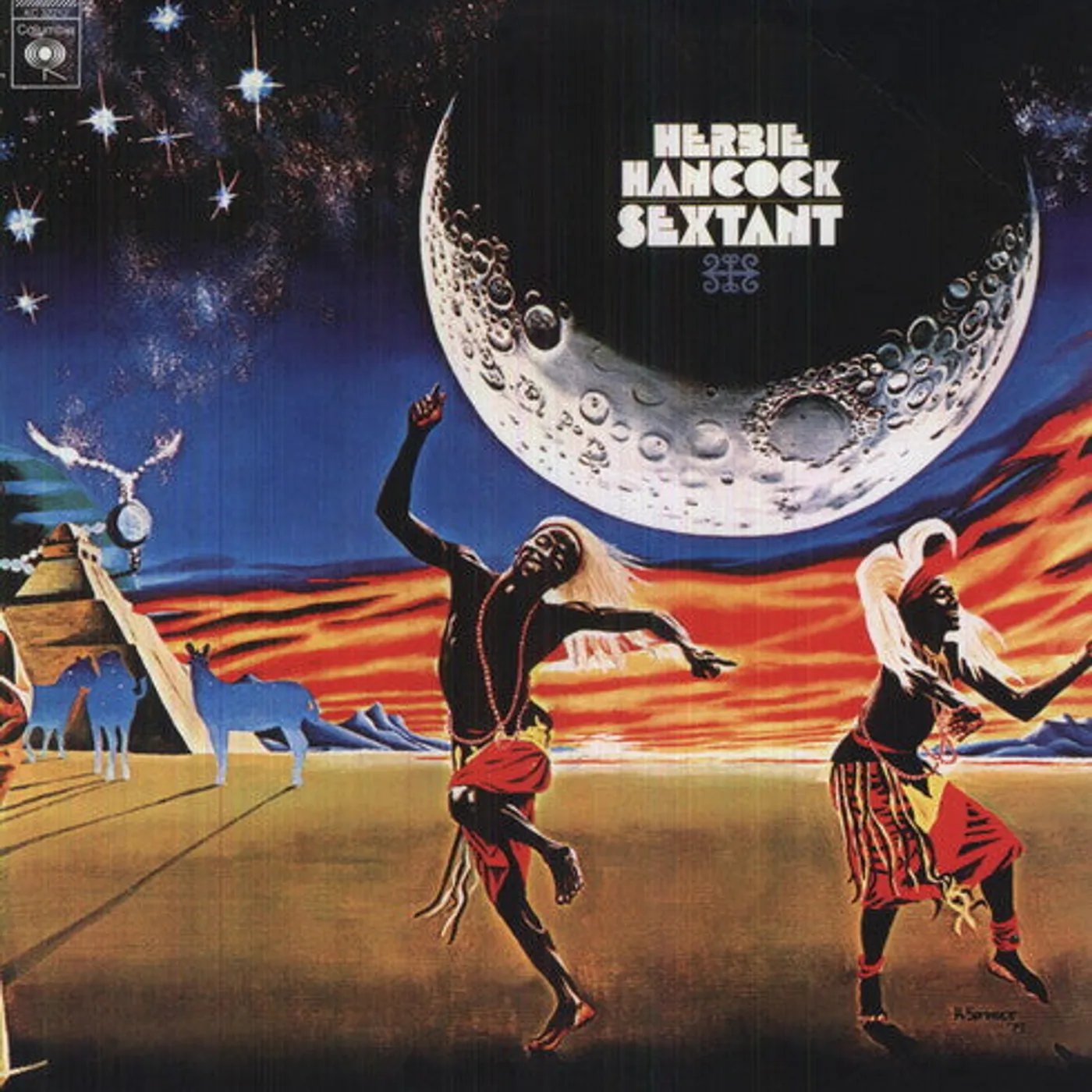 Herbie Hancock LP Vinyl - Sextant (Ogv)
