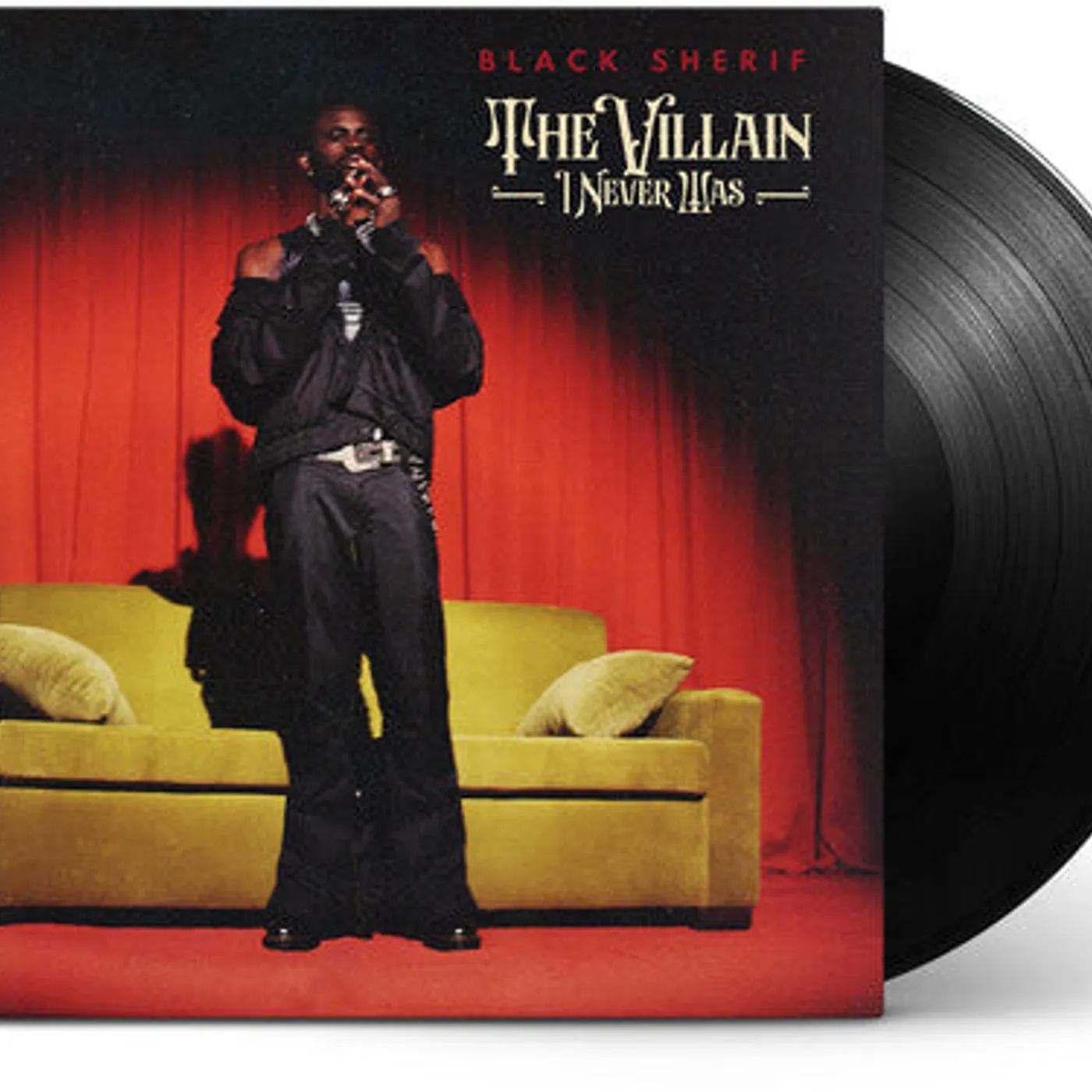 Black Sherif LP Vinyl - Villain I Never Was (Blk) (Ltd)