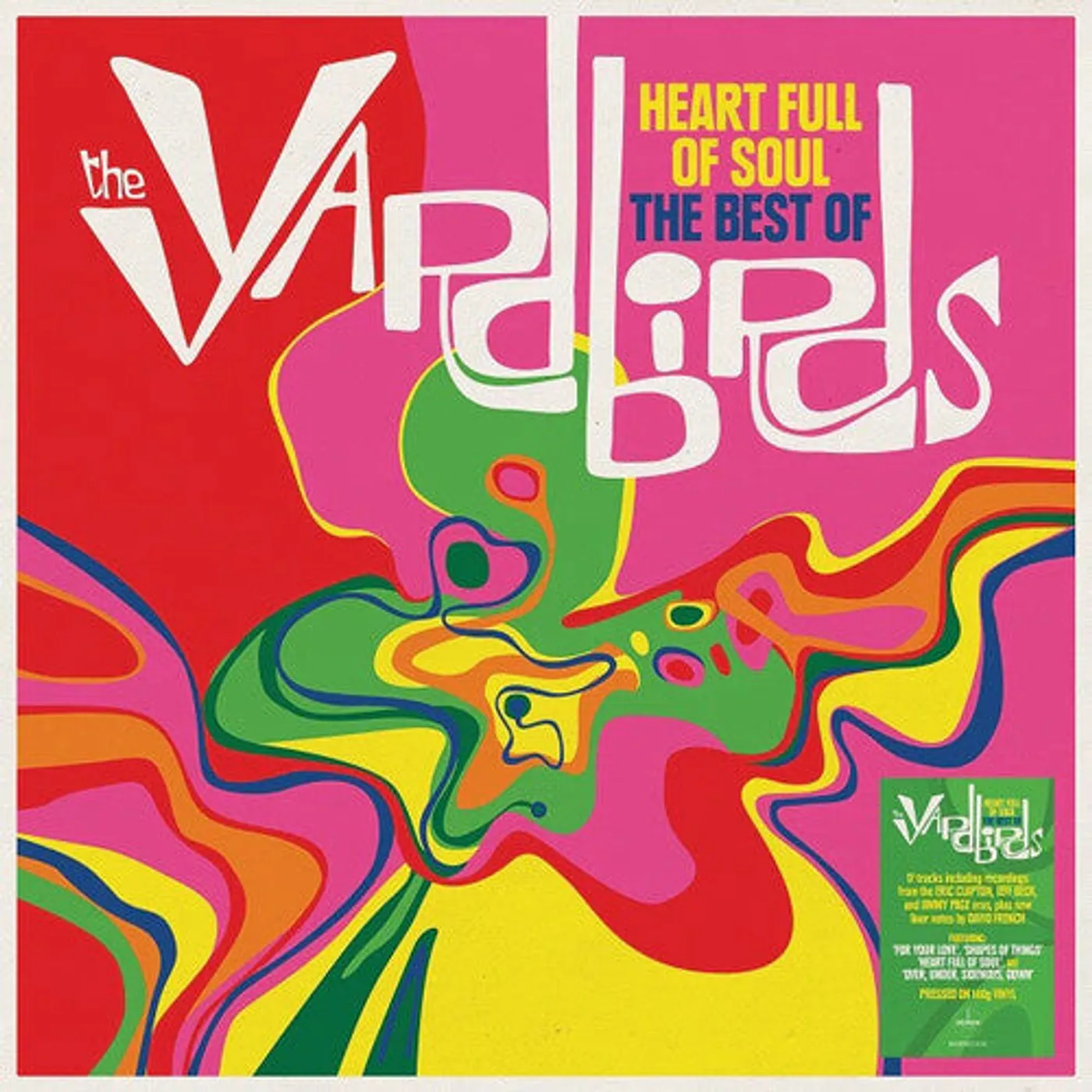 The Yardbirds LP Vinyl - Heart Full Of Soul: The Best Of (Blk) (Ofgv) (Uk)