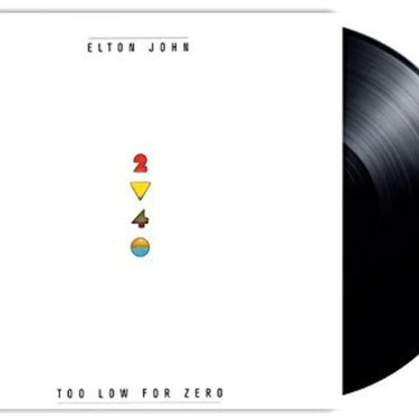 Elton John LP Vinyl - Too Low For Zero (Ogv)