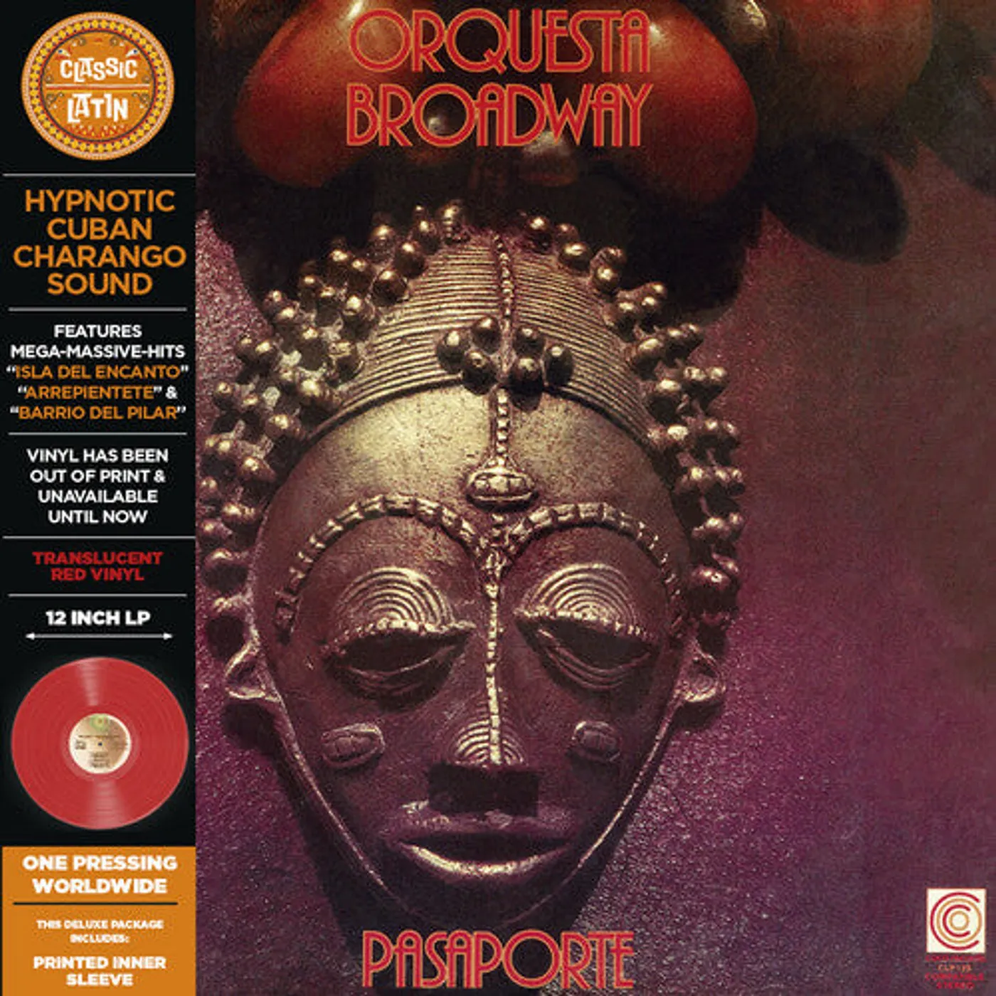 Orquestra Broadway LP Vinyl - Pasaporte (Colv) (Dlx) (Ltd) (Red) (Rmst) (Reis)