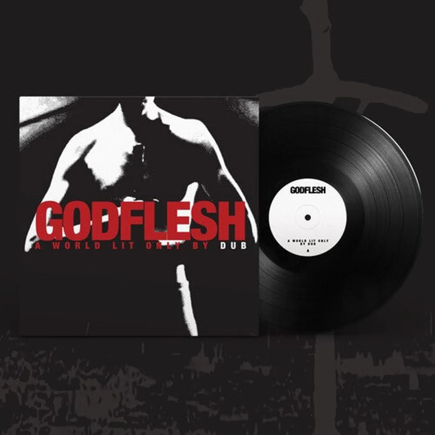 Godflesh LP Vinyl - World Lit Only By Dub