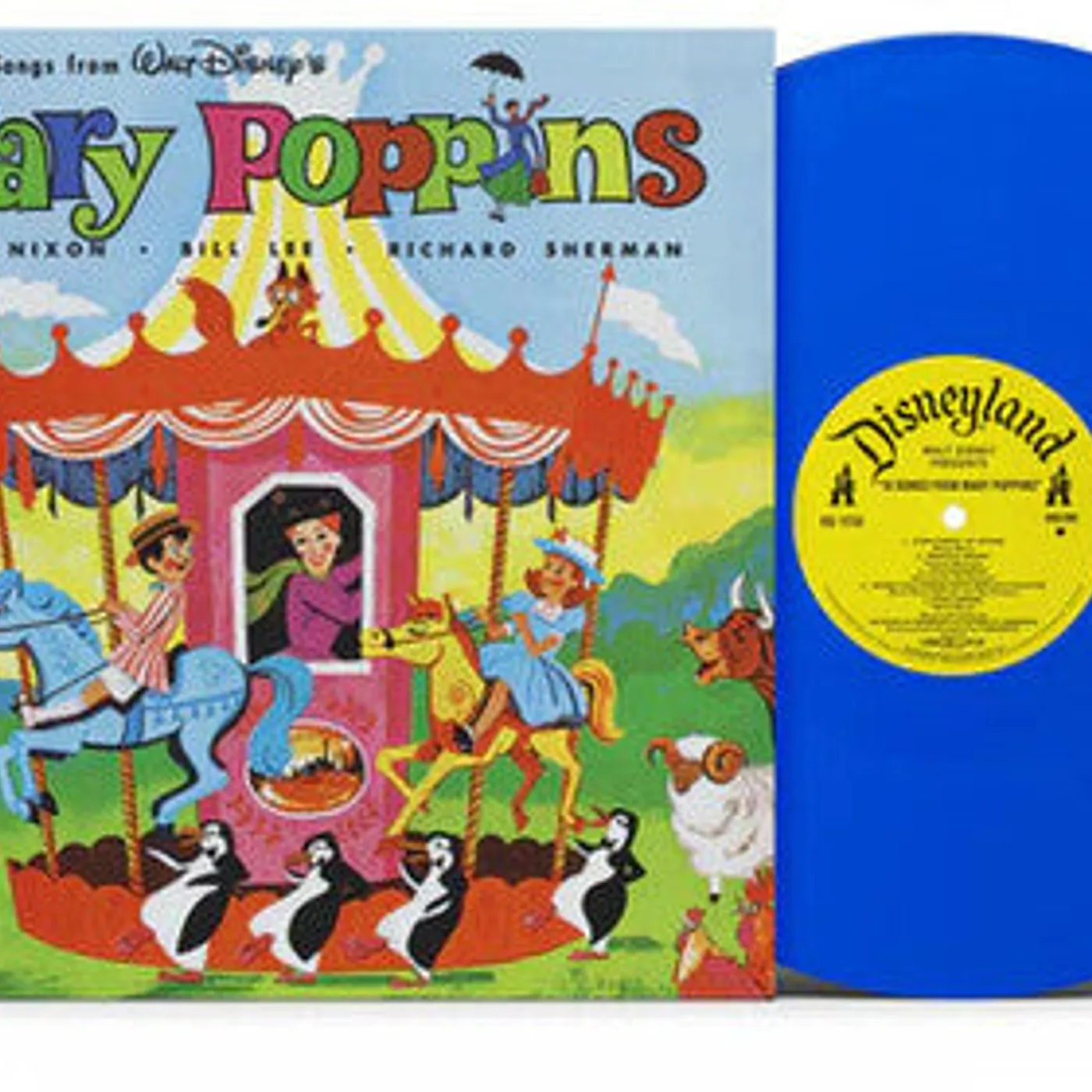 Mary Poppins: 60Th Anniversary - O.S.T. Mary Poppins: 60Th Anniversary - Original Soundtrack (Blue) LP Vinyl - Mary Poppins: 60Th Anniversary - Original Soundtrack (Blue)