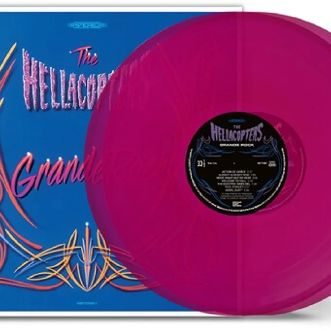 The Hellacopters LP Vinyl - Grande Rock Revisited - Trans Purple (Colv) (Gate)