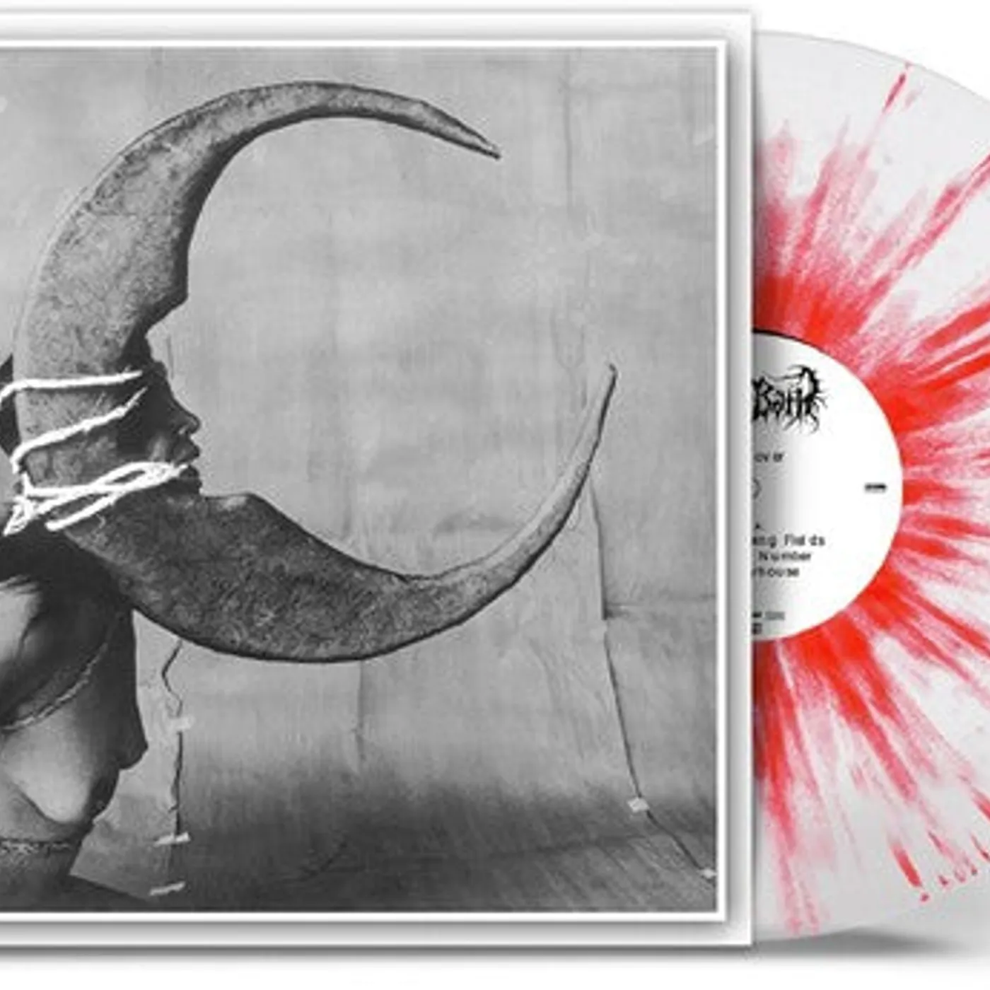 Ghost Bath LP Vinyl - Moonlover - Clear W/ Red Splatter (Colv) (Cvnl)
