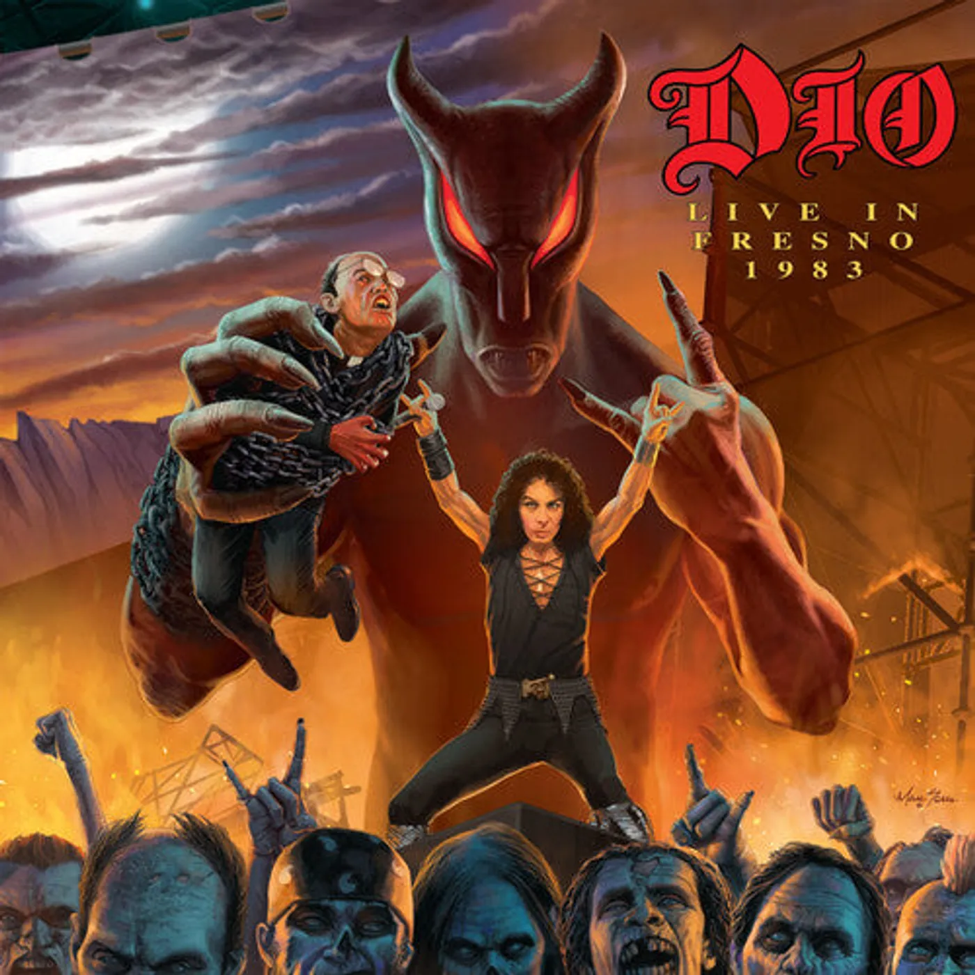 Dio LP Vinyl - Live In Fresno 1983