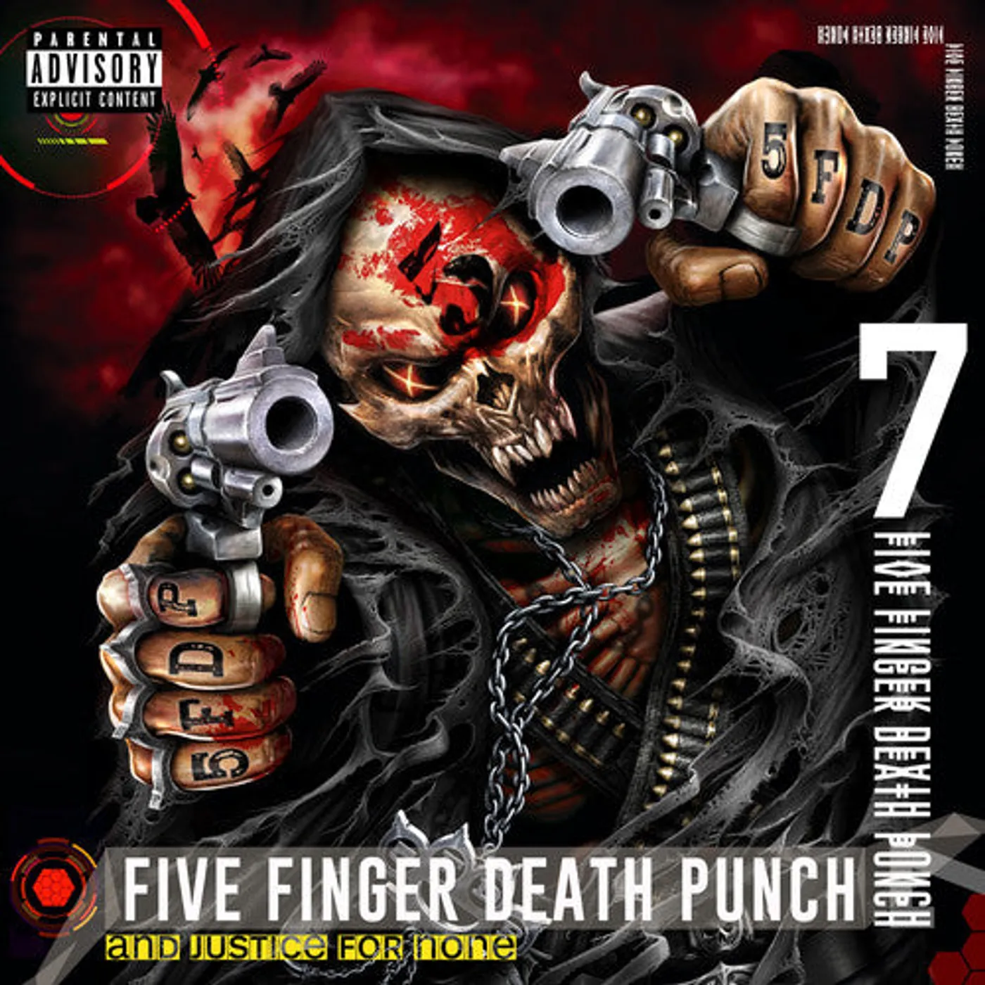 Five Finger Death Punch LP Vinyl - And Justice For None (Gate Fold)