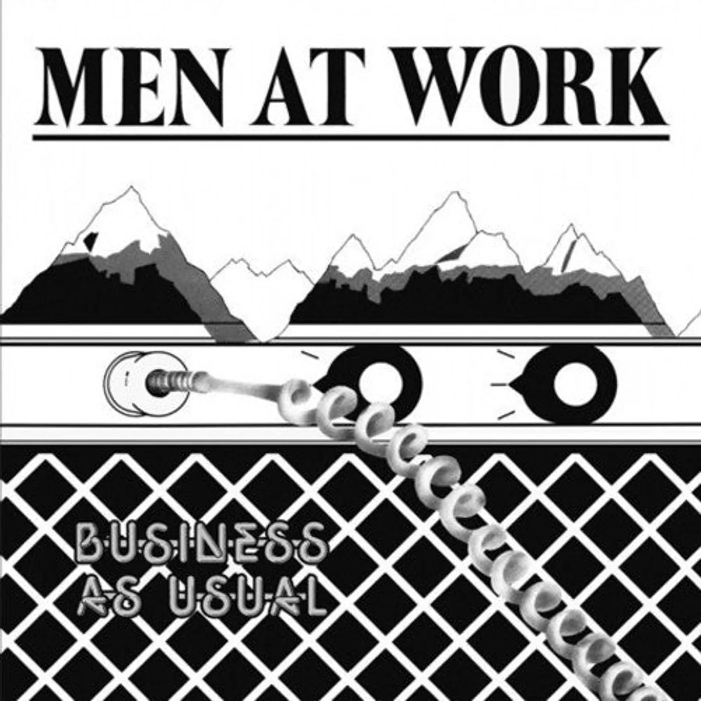 Men At Work LP Vinyl - Business As Usual (Hol)