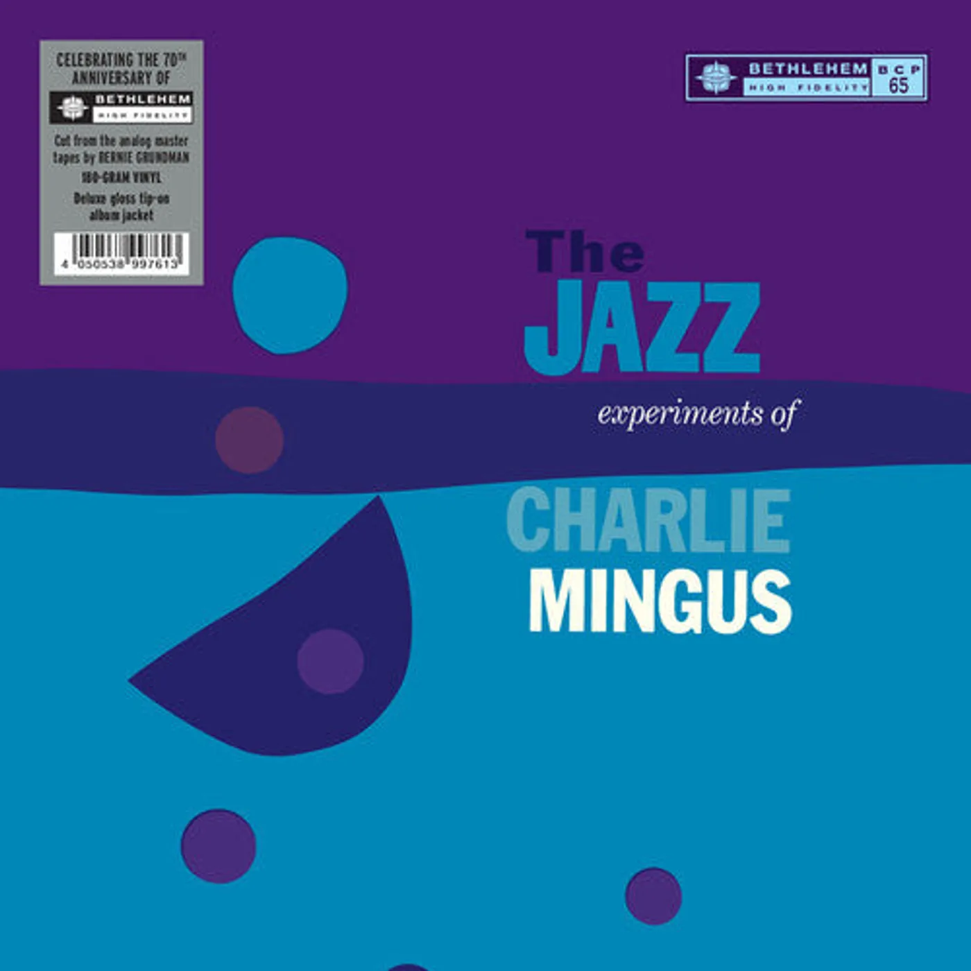 Charles Mingus LP Vinyl - Jazz Experiments Of Charlie Mingus