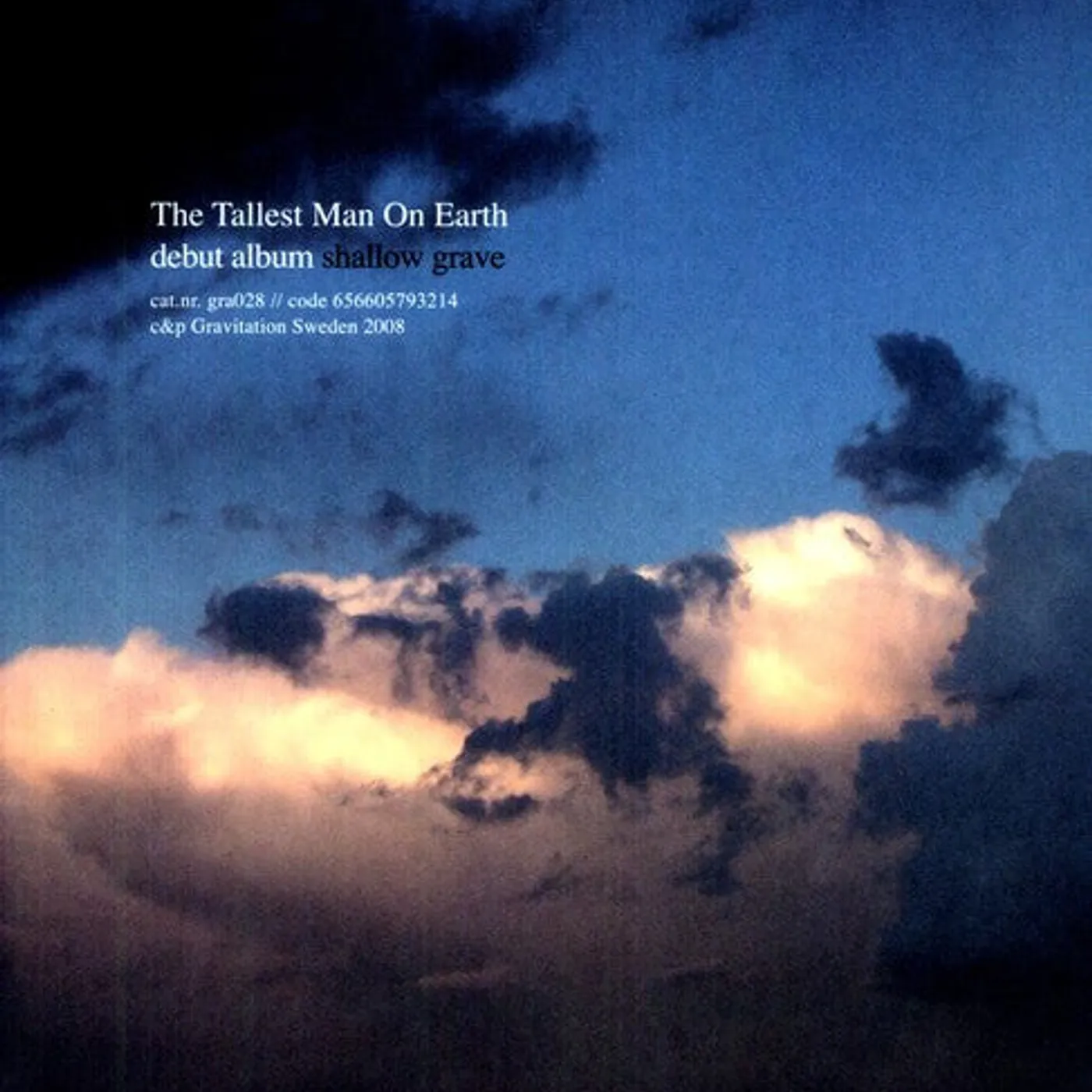 The Tallest Man On Earth LP Vinyl - Shallow Grave