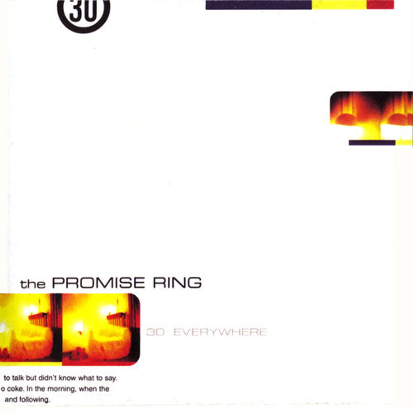 The Promise Ring LP Vinyl - 30 Degrees Everywhere