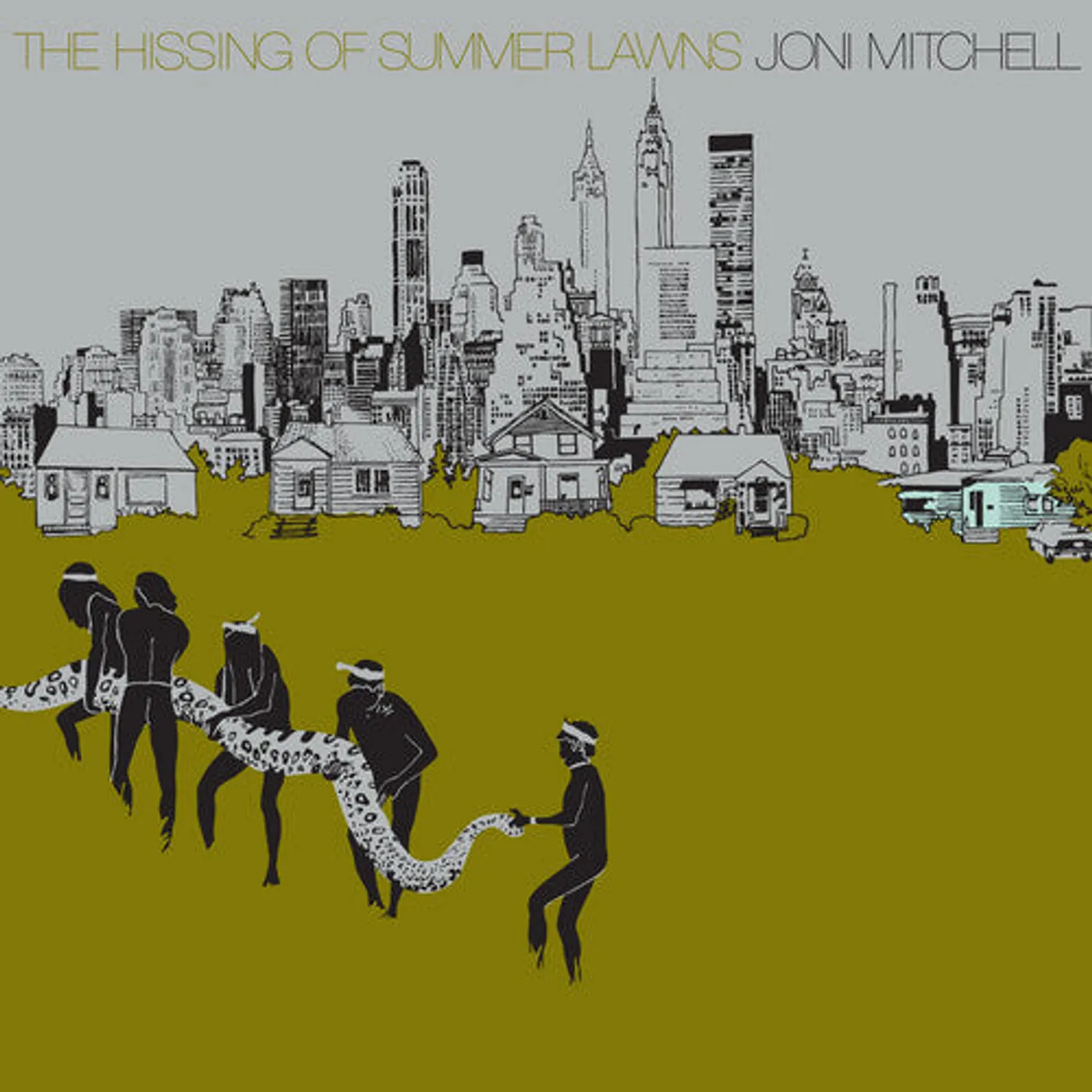 Joni Mitchell LP Vinyl - Hissing Of Summer Lawns