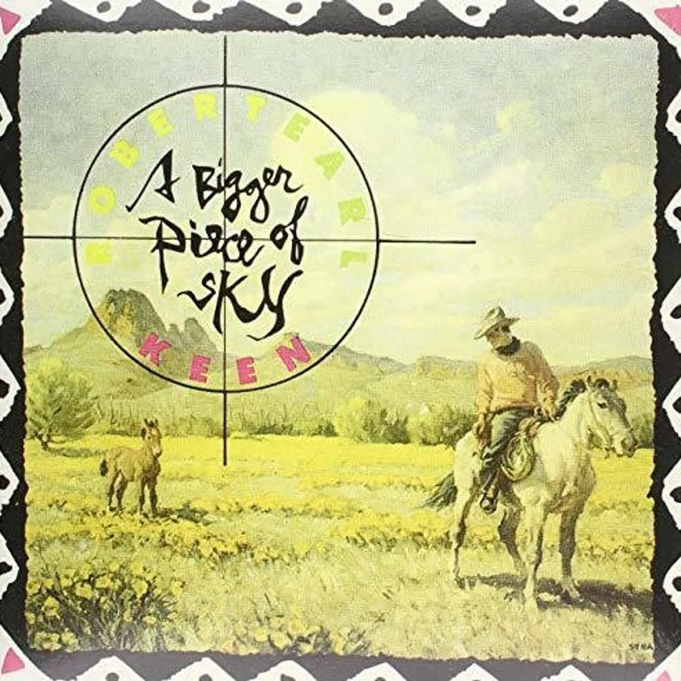 Robert Earl Keen LP Vinyl - Bigger Piece Of Sky